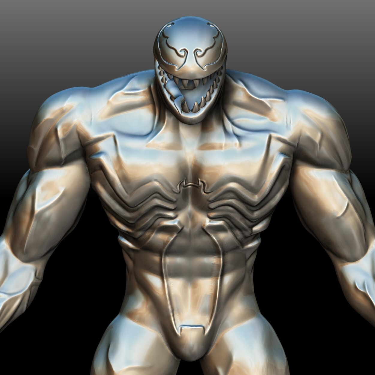 ArtStation Venom for print with example