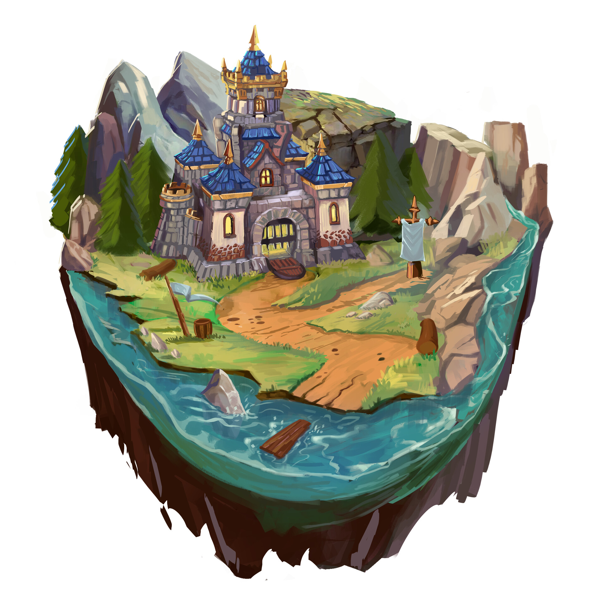 ArtStation Fantasy Diorama