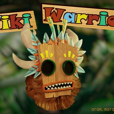 Aram marquez tribal mask