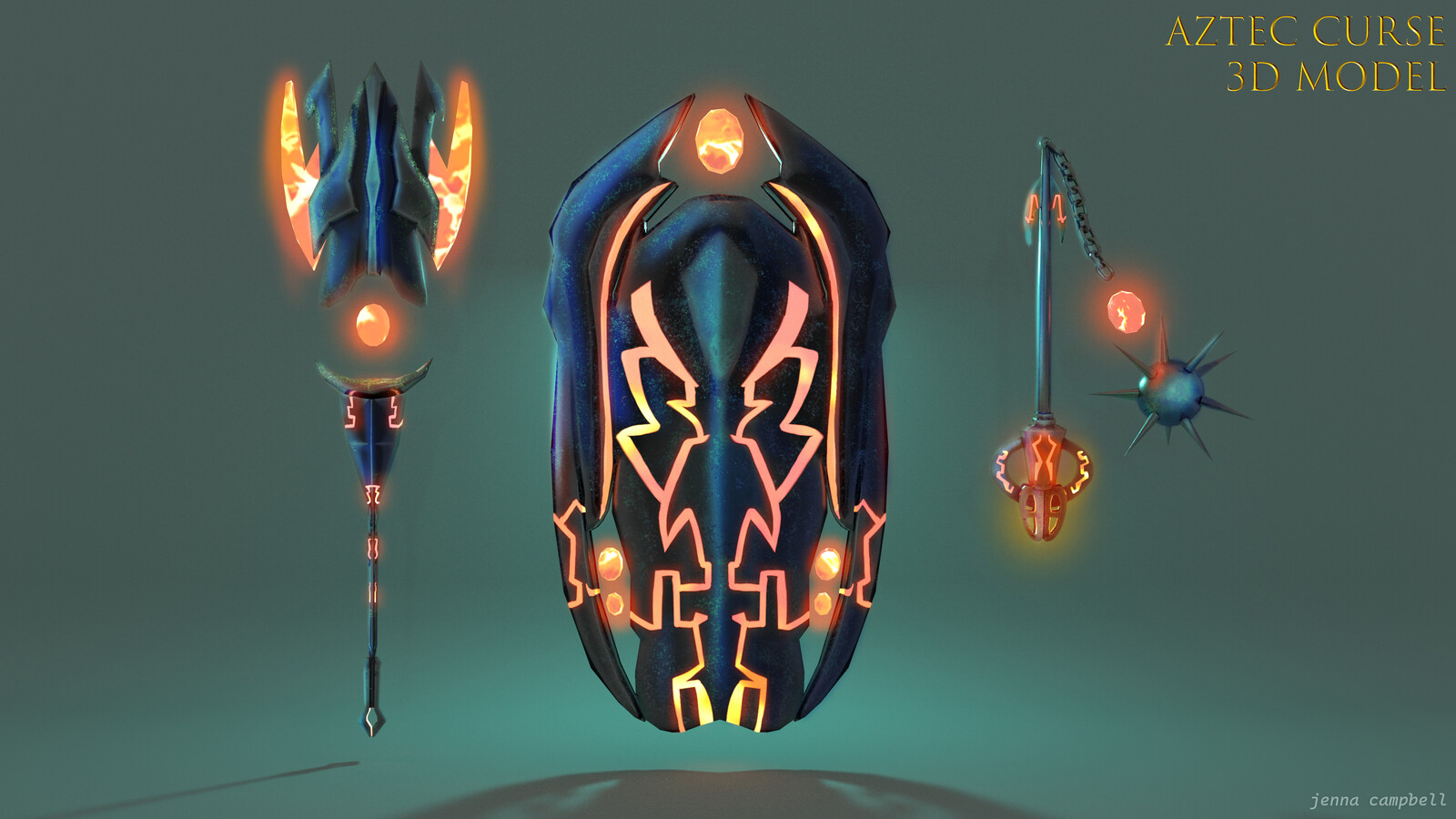 3D Weapon Set Model ~ 2019