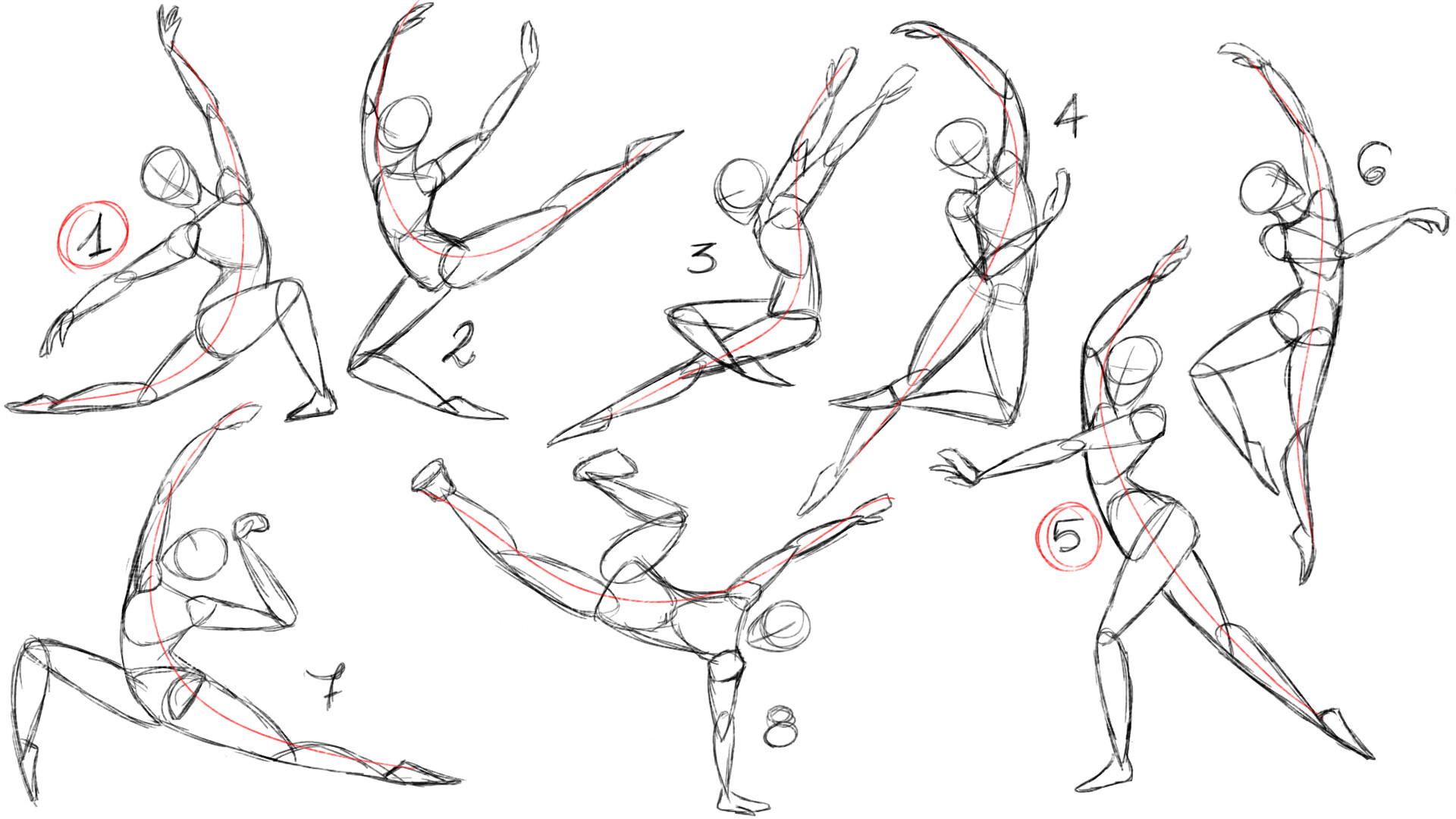 Dynamic Pose Reference: 25+ References for Drawing Dynamic Poses - Artsydee  - Drawing, Painting, Craft & Creativity