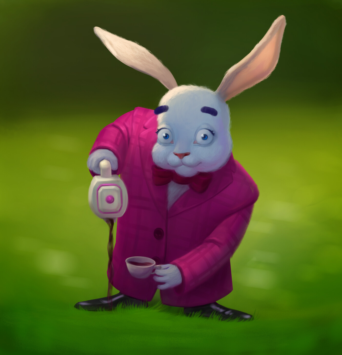 ArtStation - Rabbit Illustration