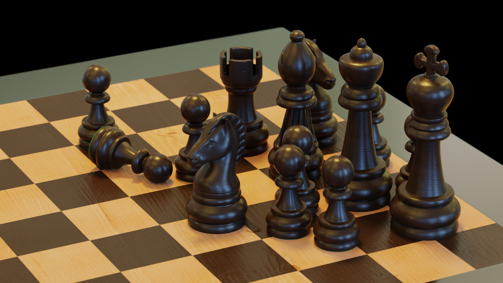 Chess set - Modeling practice