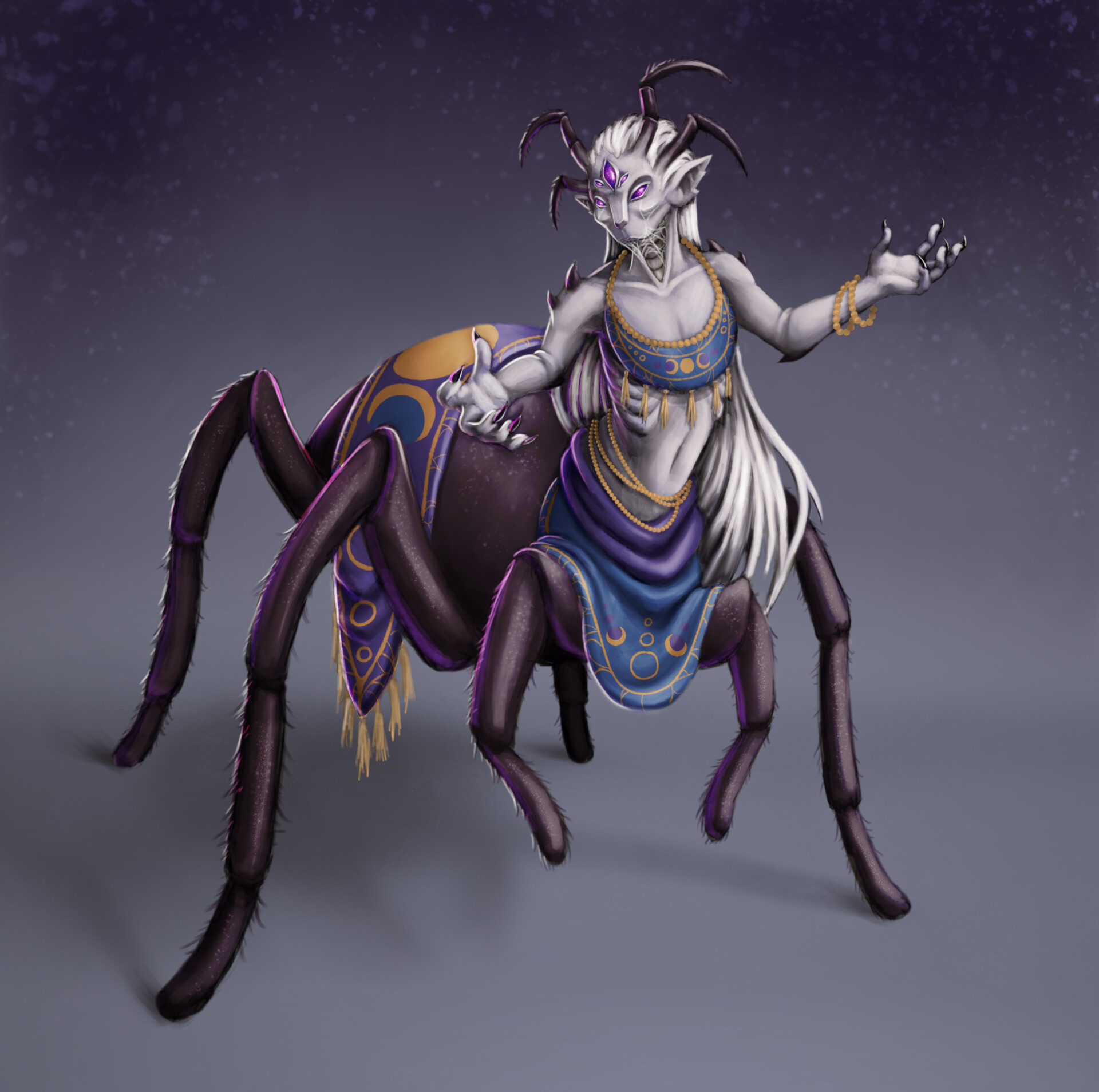 ArtStation Fantasy Creature Design Spider Centaur Oracle