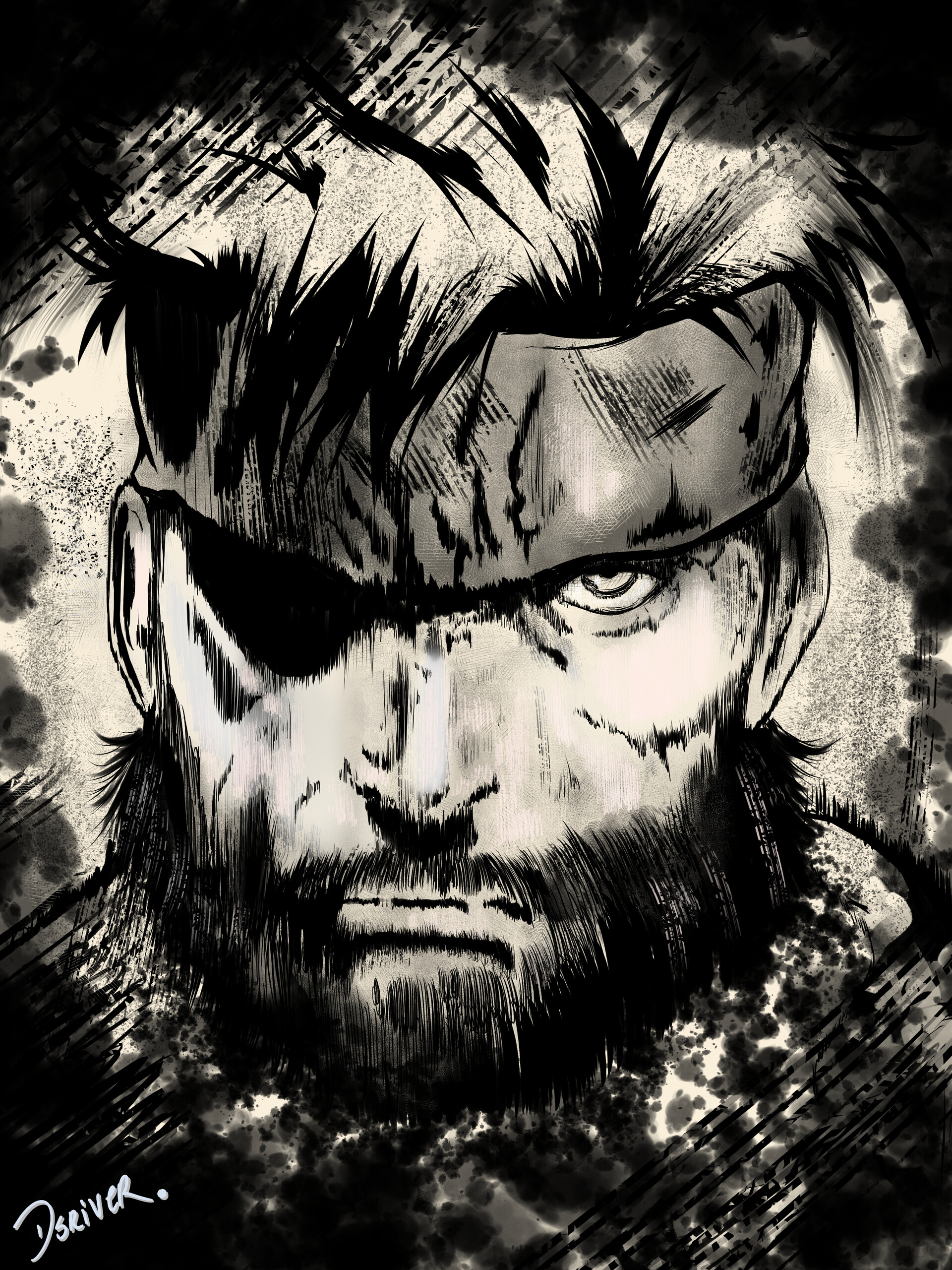 ArtStation - Snake (Metal Gear Solid)