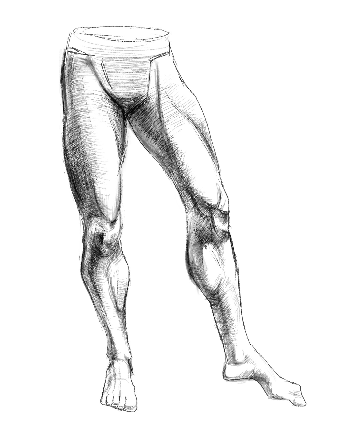 ArtStation - Body study legs