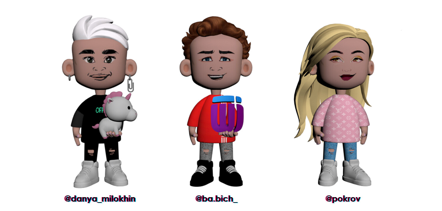 ArtStation Tiktok characters