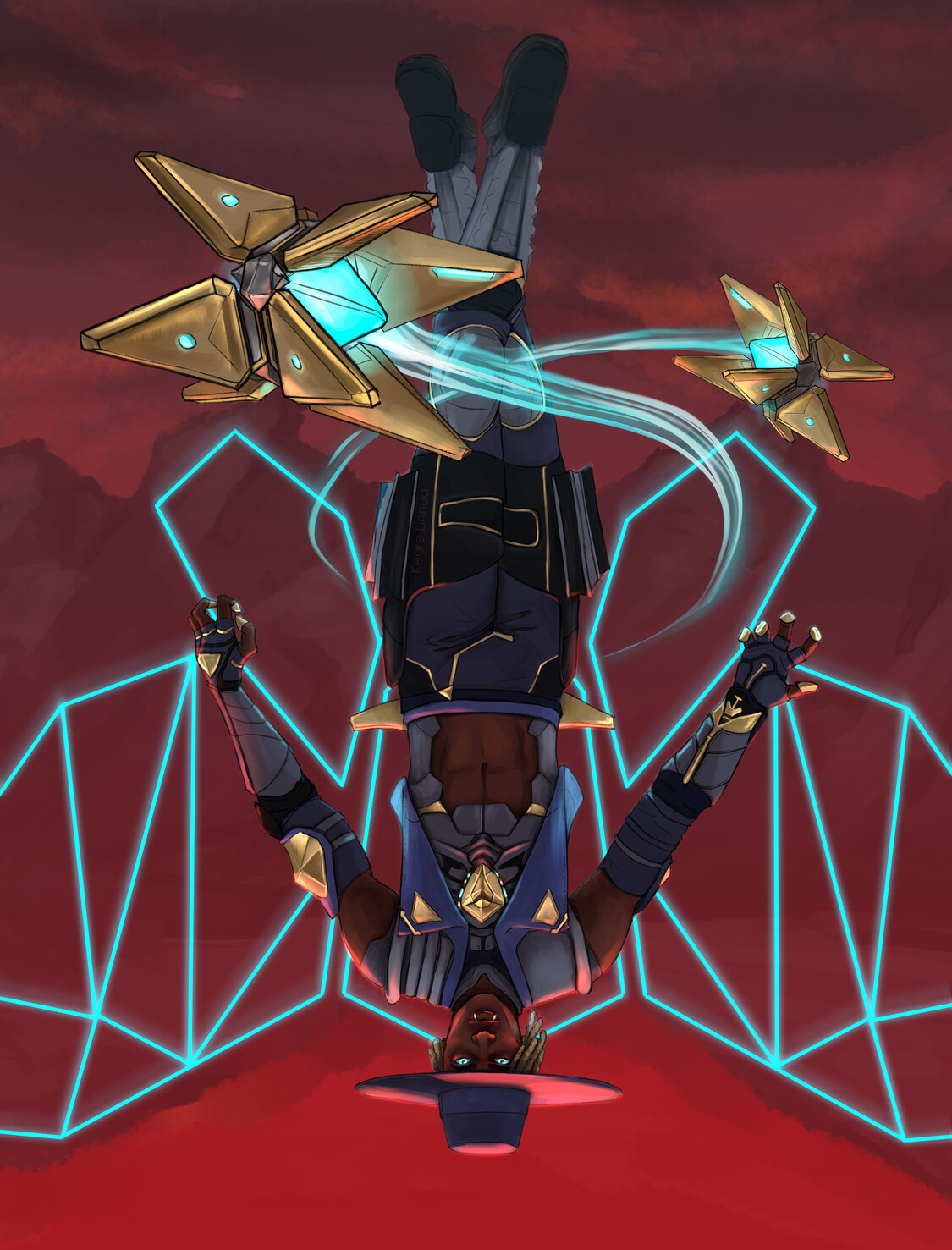 Artstation apex legends seer 3rd anniversary zine