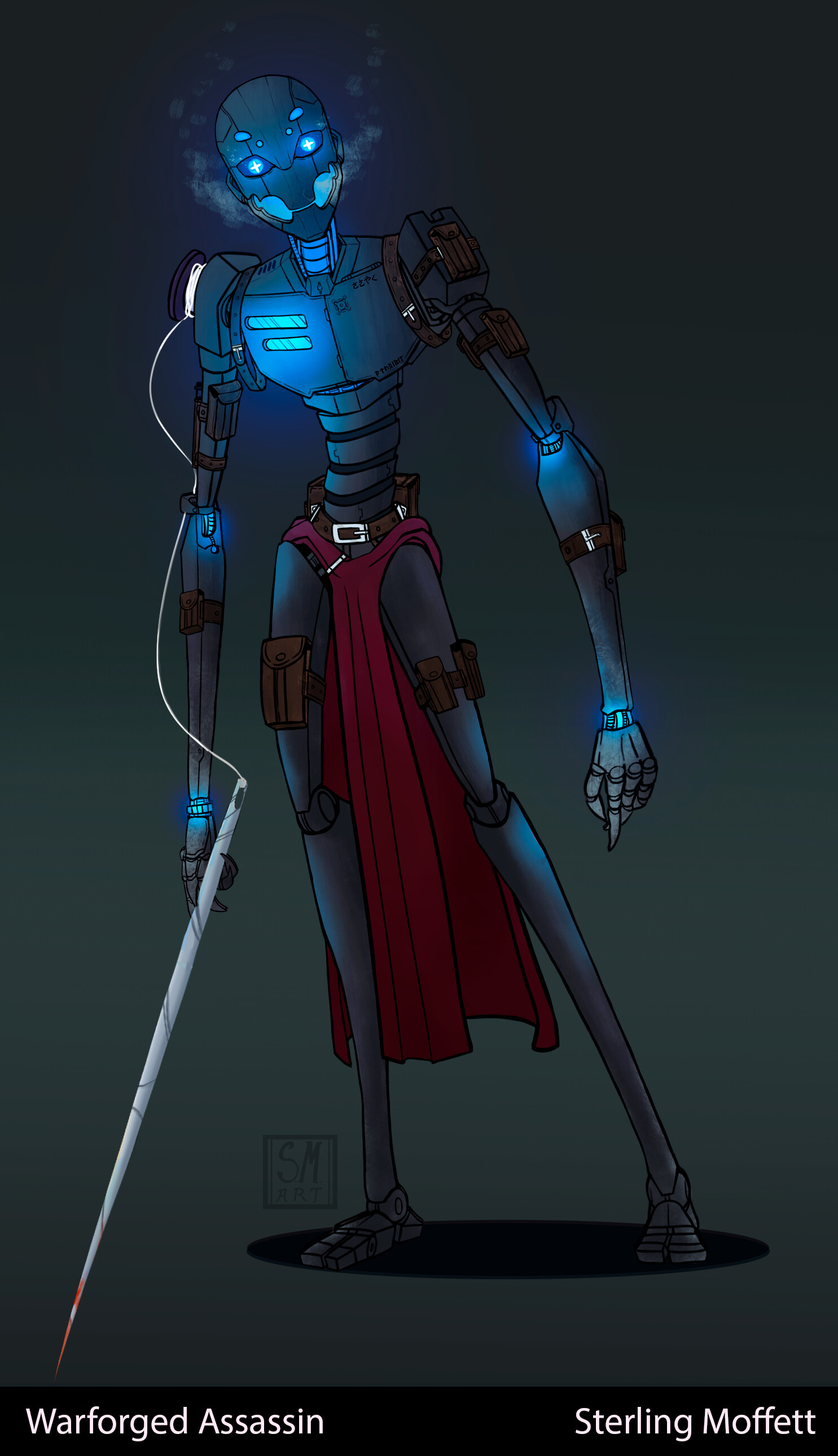 Sterling Moffett - Warforged Assassin Design