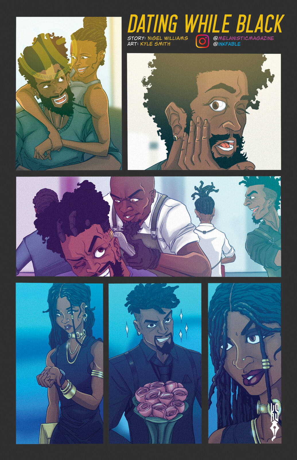 Dating While Black #09 Single Page Comic
