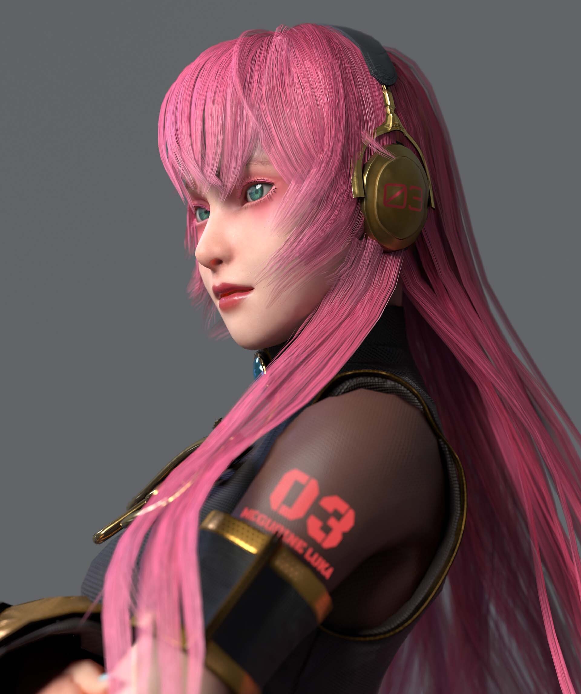 ArtStation - Megurine_Luka(巡音ルカ)