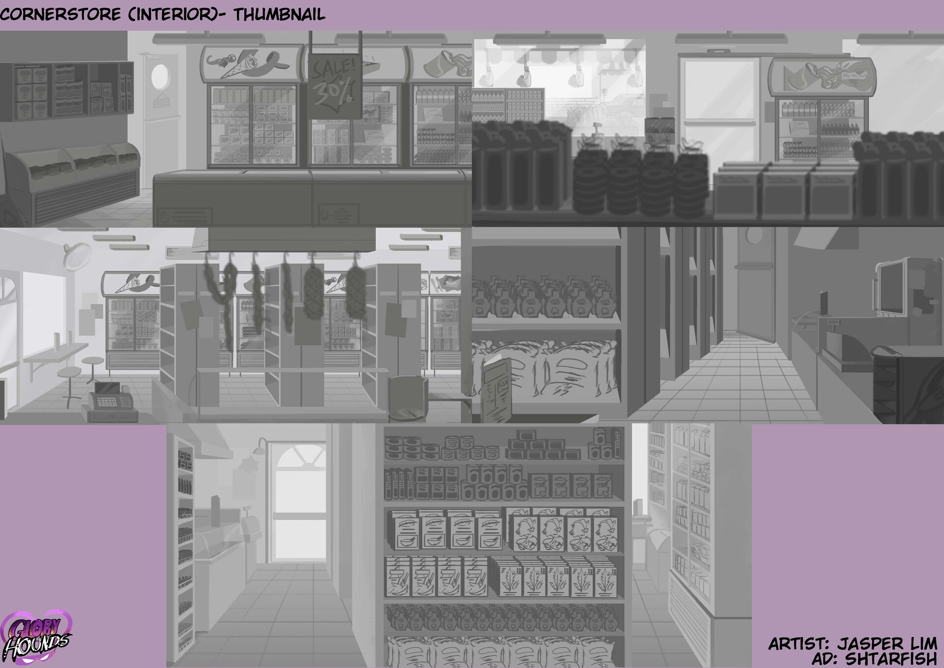 Jasper Lim "De Bruin" Corner Store Background