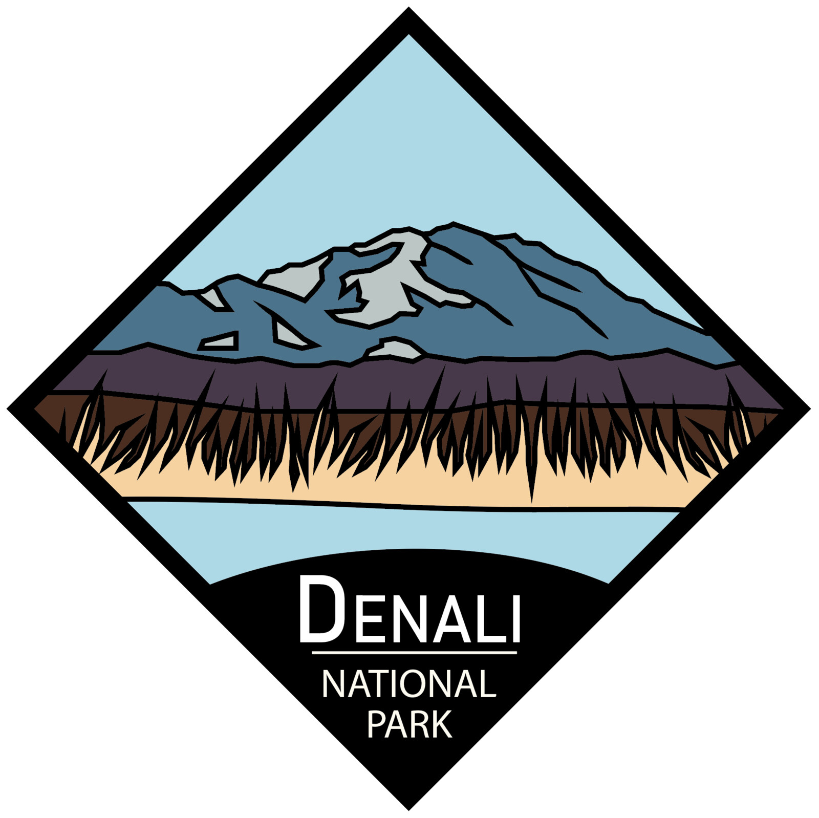 Denali National Park Pin Series