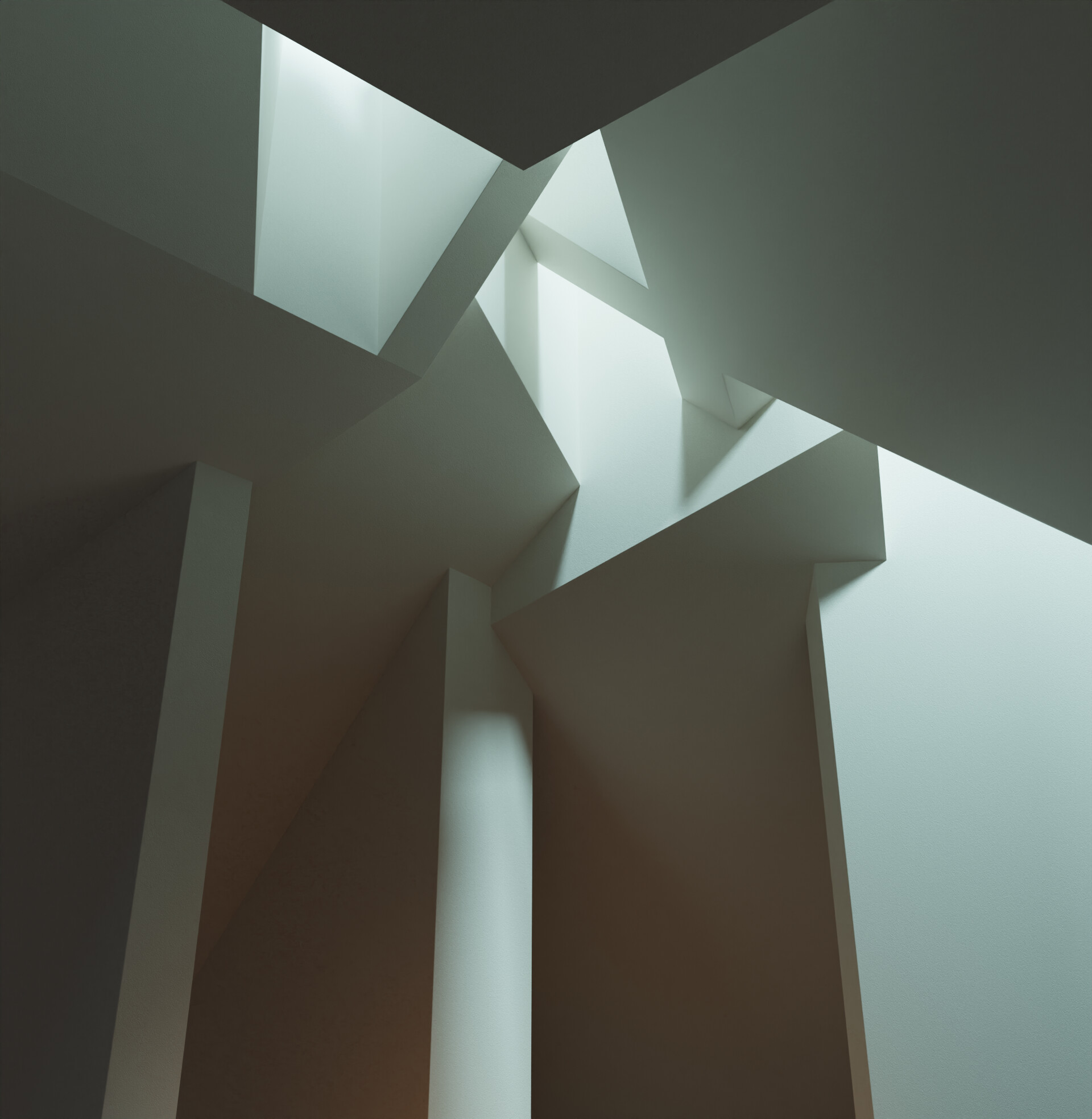 ArtStation MInimalist Abstract Architecture