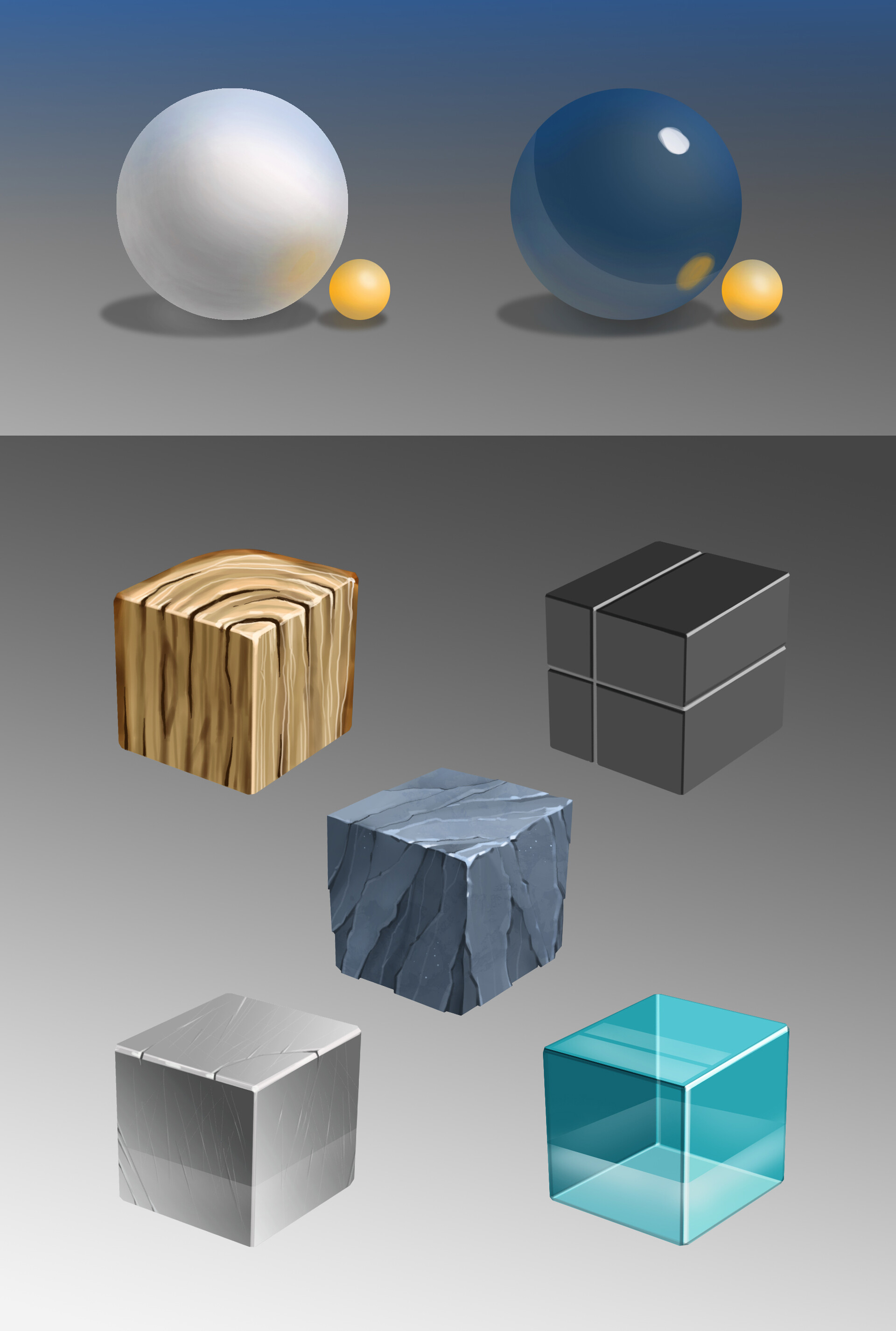 ArtStation - Texture studies
