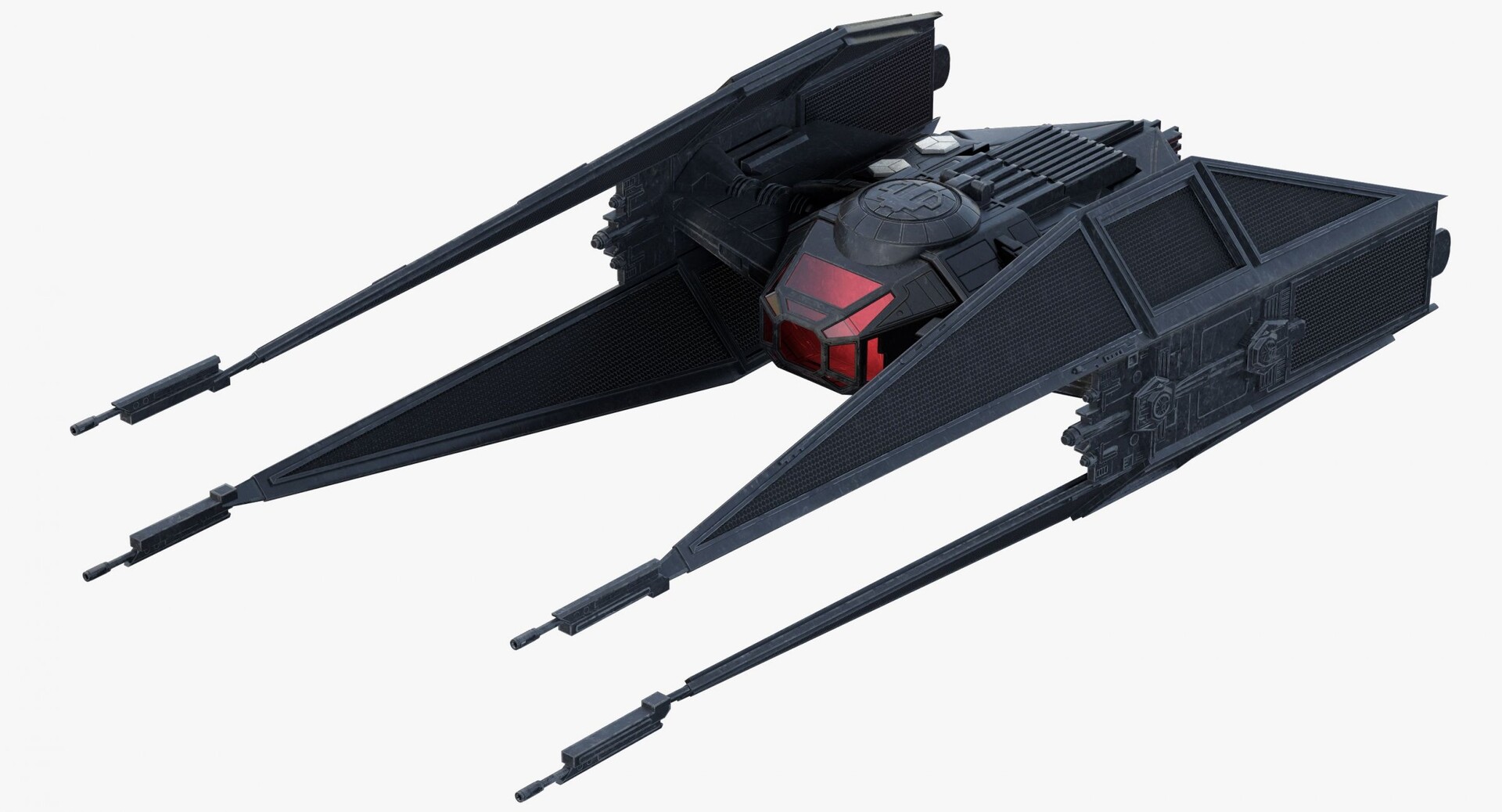 ArtStation Kylo Ren s TIE Silencer artstation-kylo-ren-s-tie-silencer