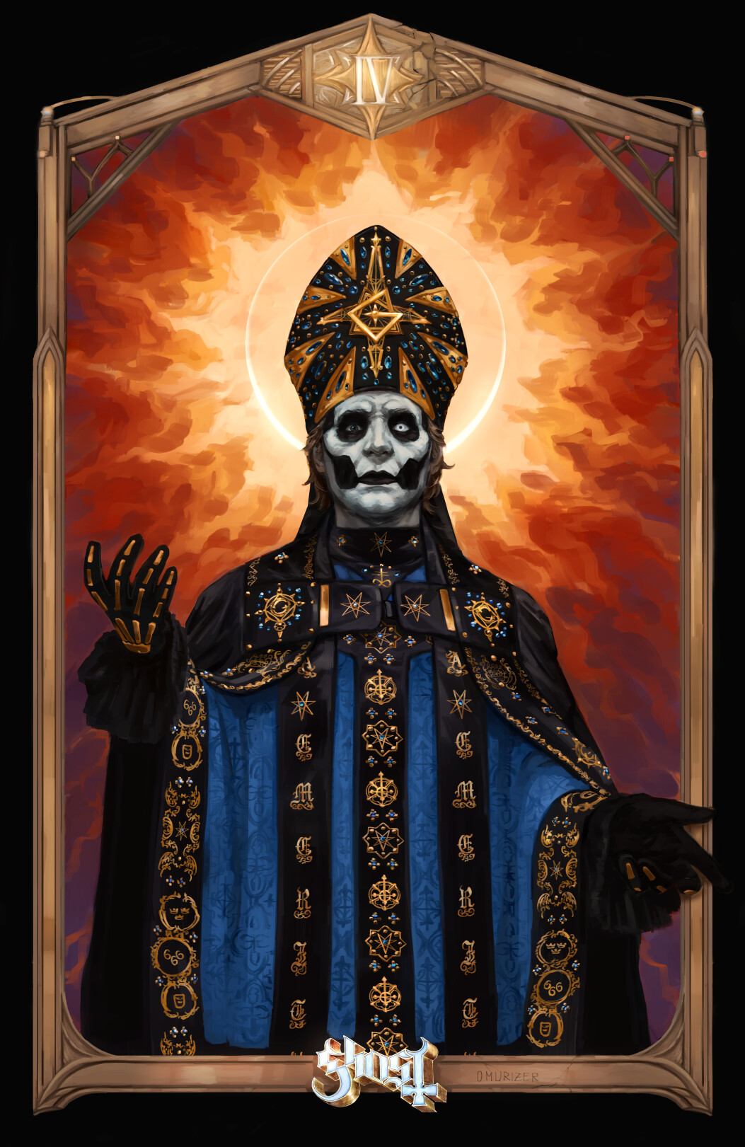 Grim Reaper Eddie  Papa Emeritus IV  Iron Maiden Legacy of the Beast