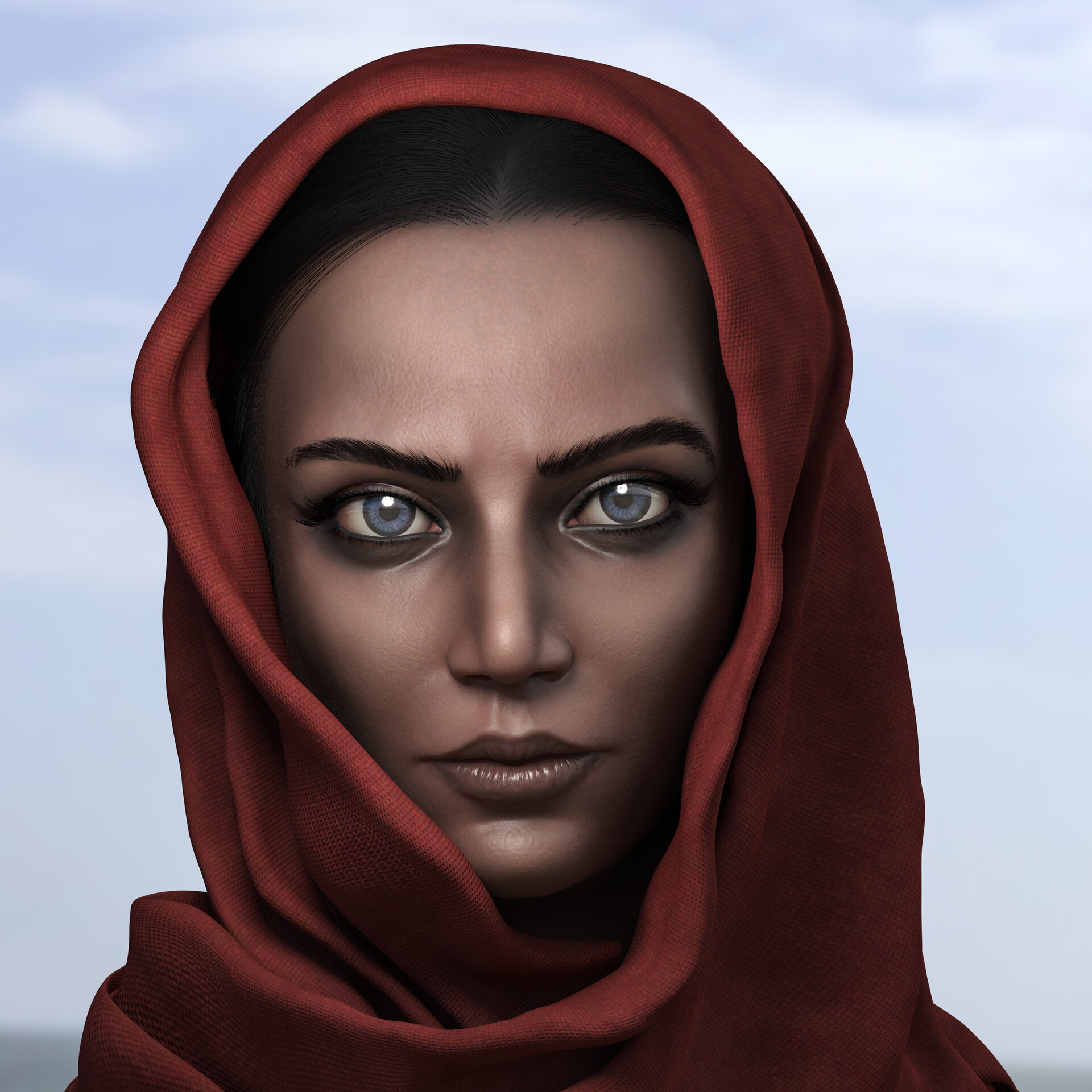 ArtStation - Female Portrait 3| Arabic