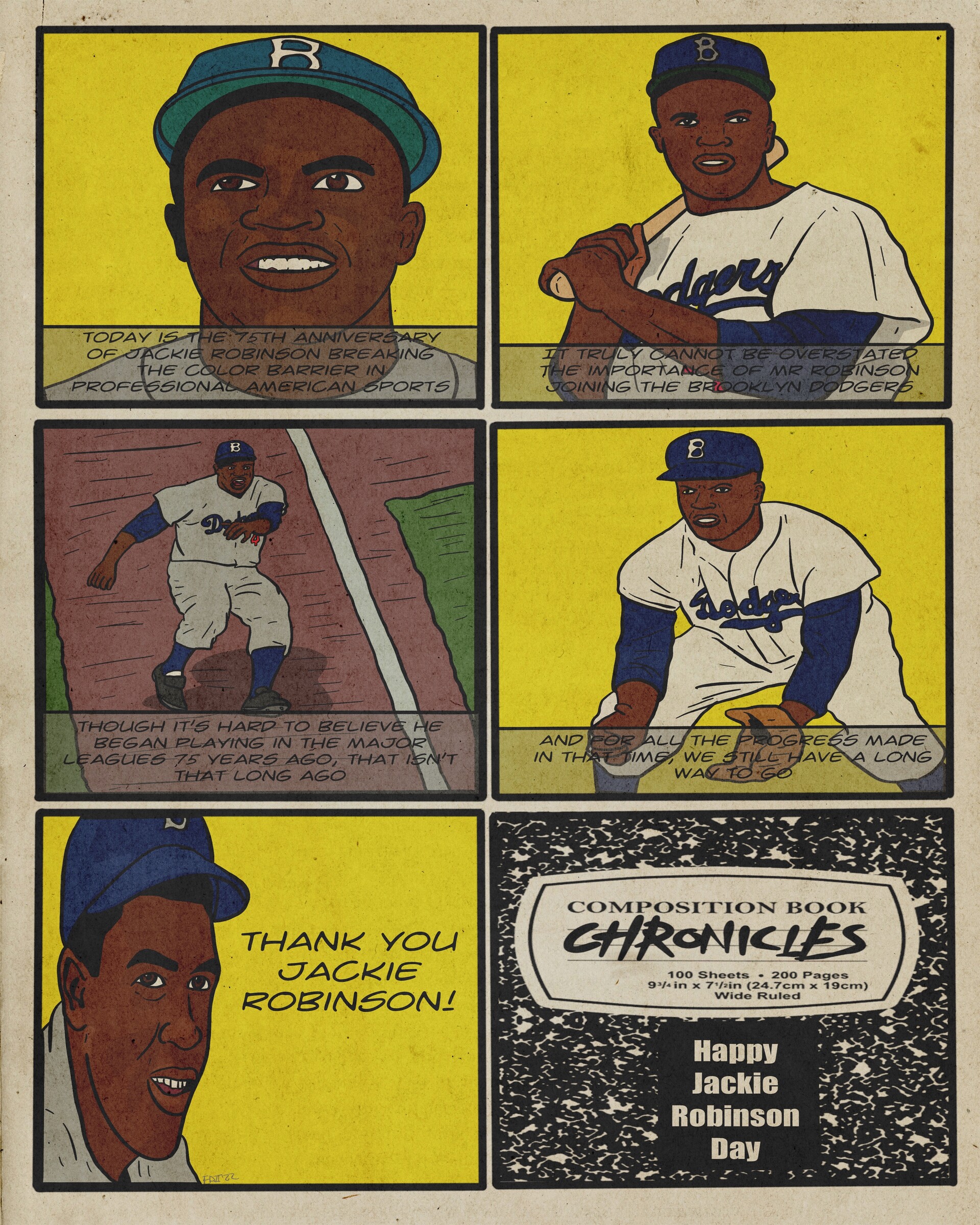 ArtStation Happy Jackie Robinson Day