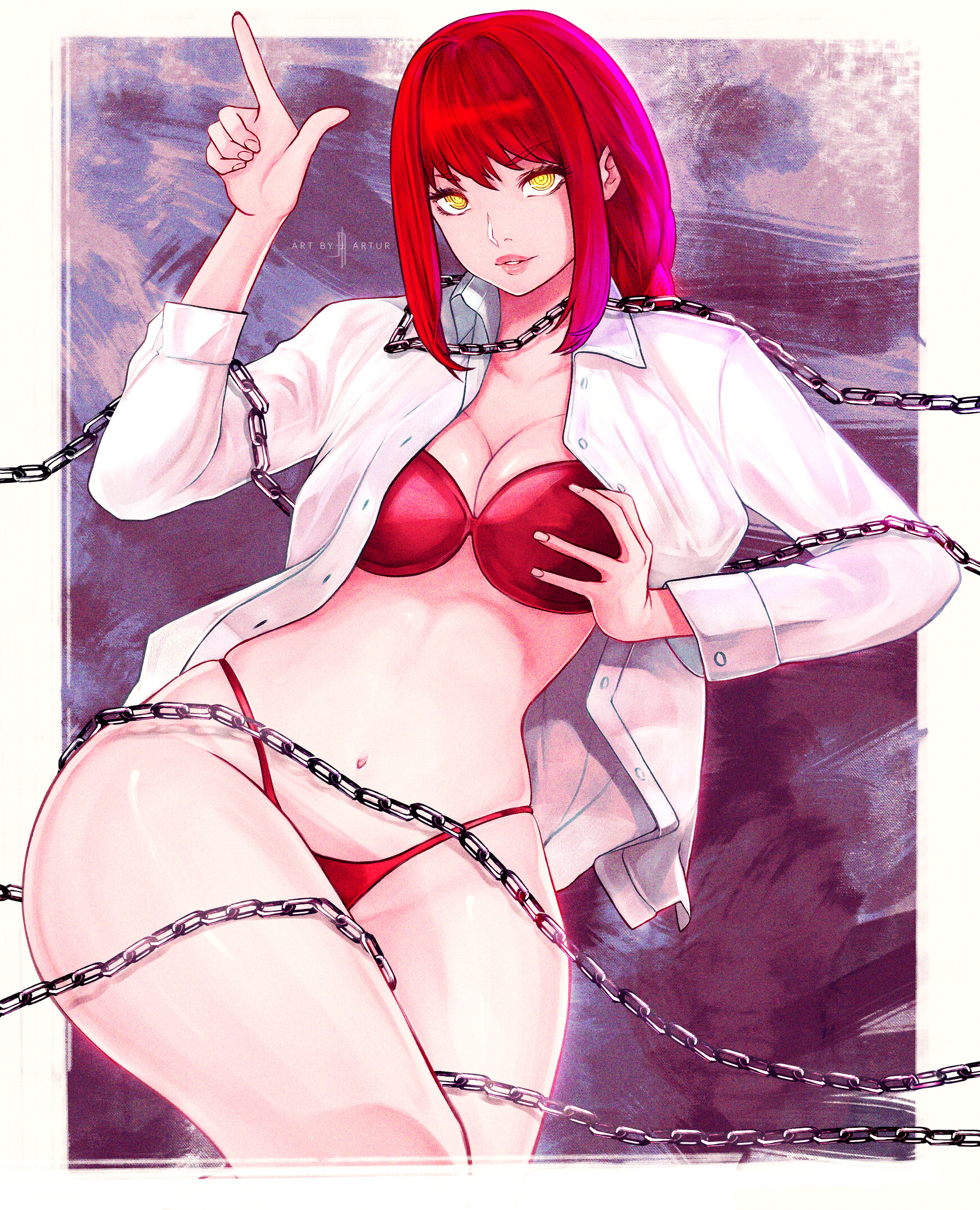 Makima Hot Art