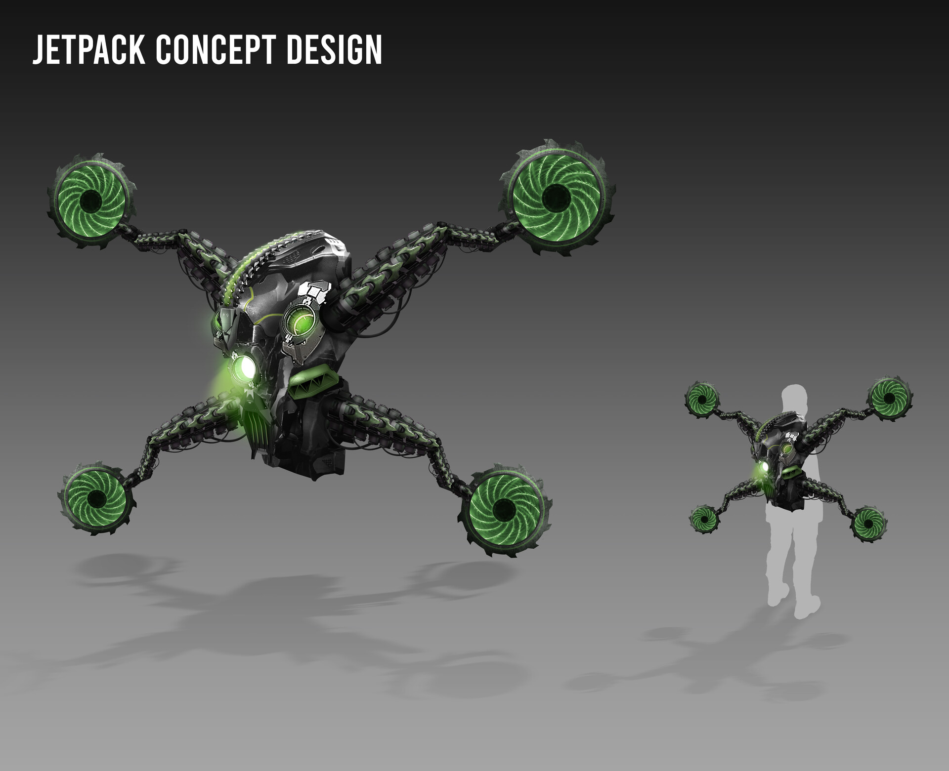 ArtStation Jetpack Concept Design