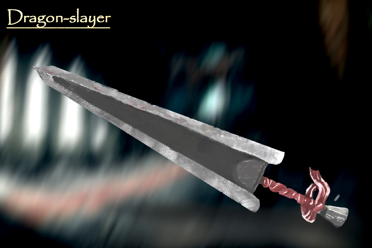 ArtStation sword material study