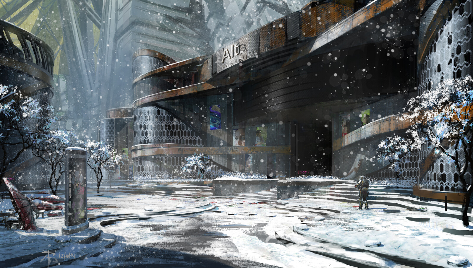 frozen side