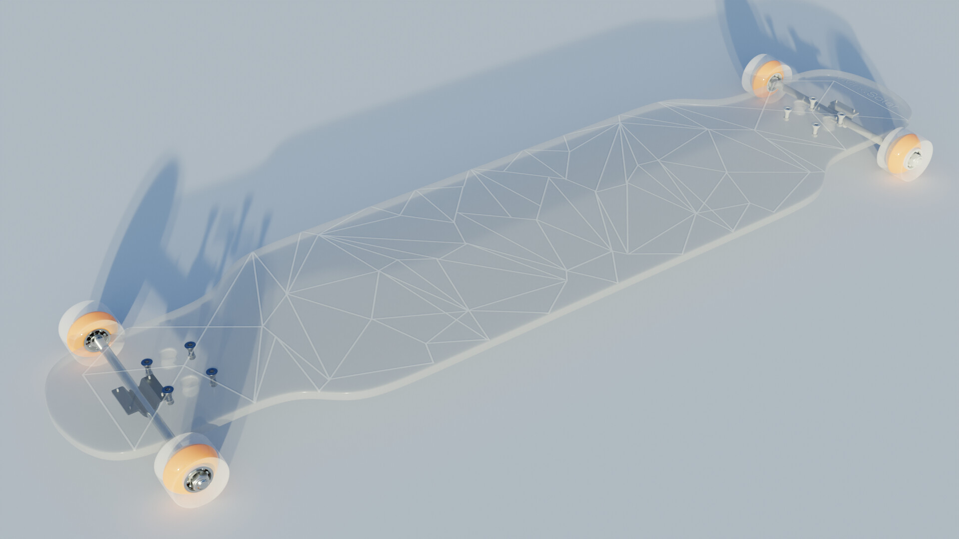 ArtStation 3D Custom Skateboard Model