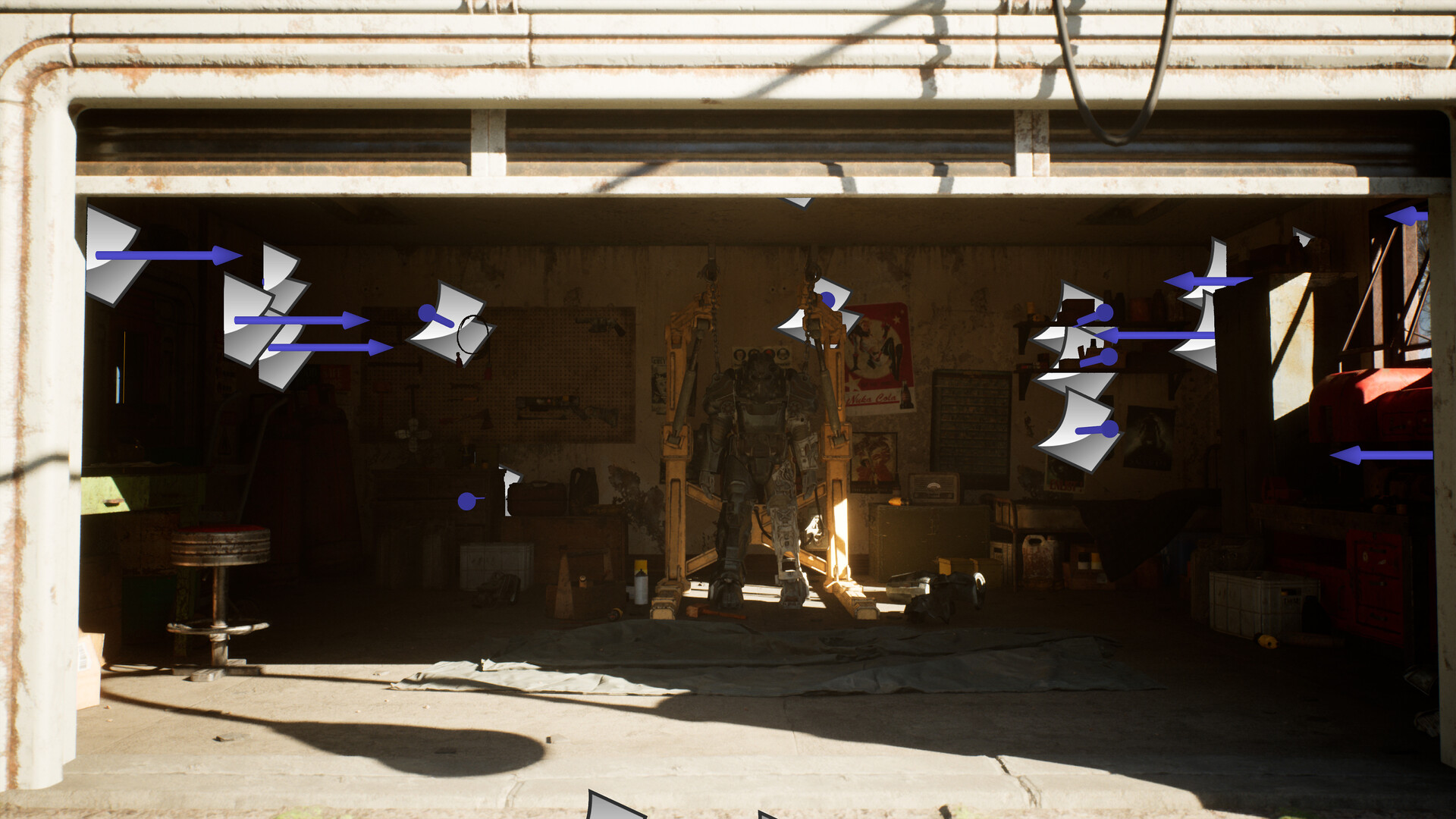 Andrew Gebert - UE5 Fallout 4 Fanart - Red Rocket Interior