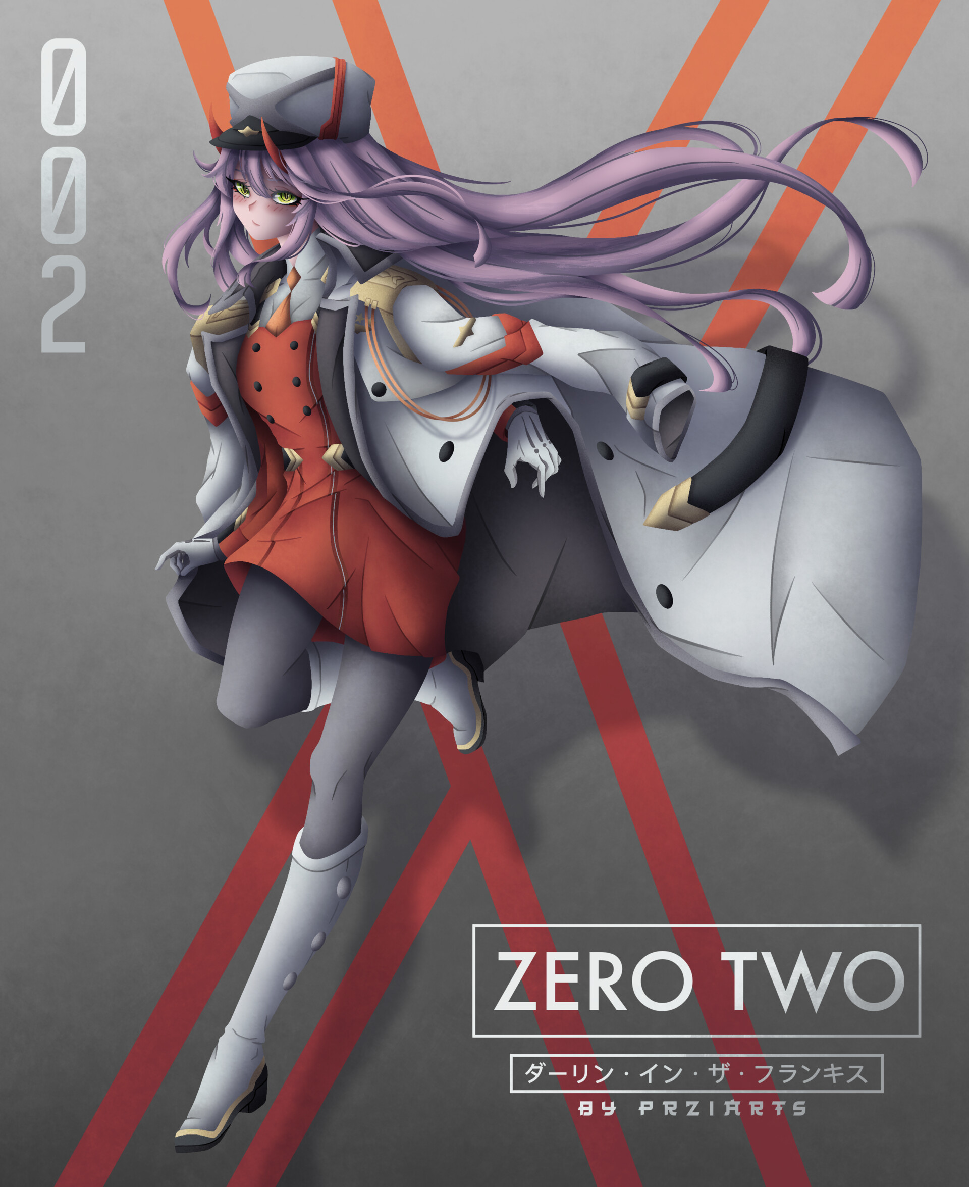 200+] Zero Two Wallpapers