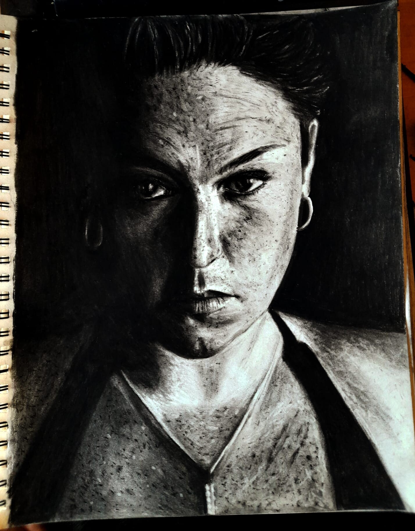 ArtStation Charcoal Portrait