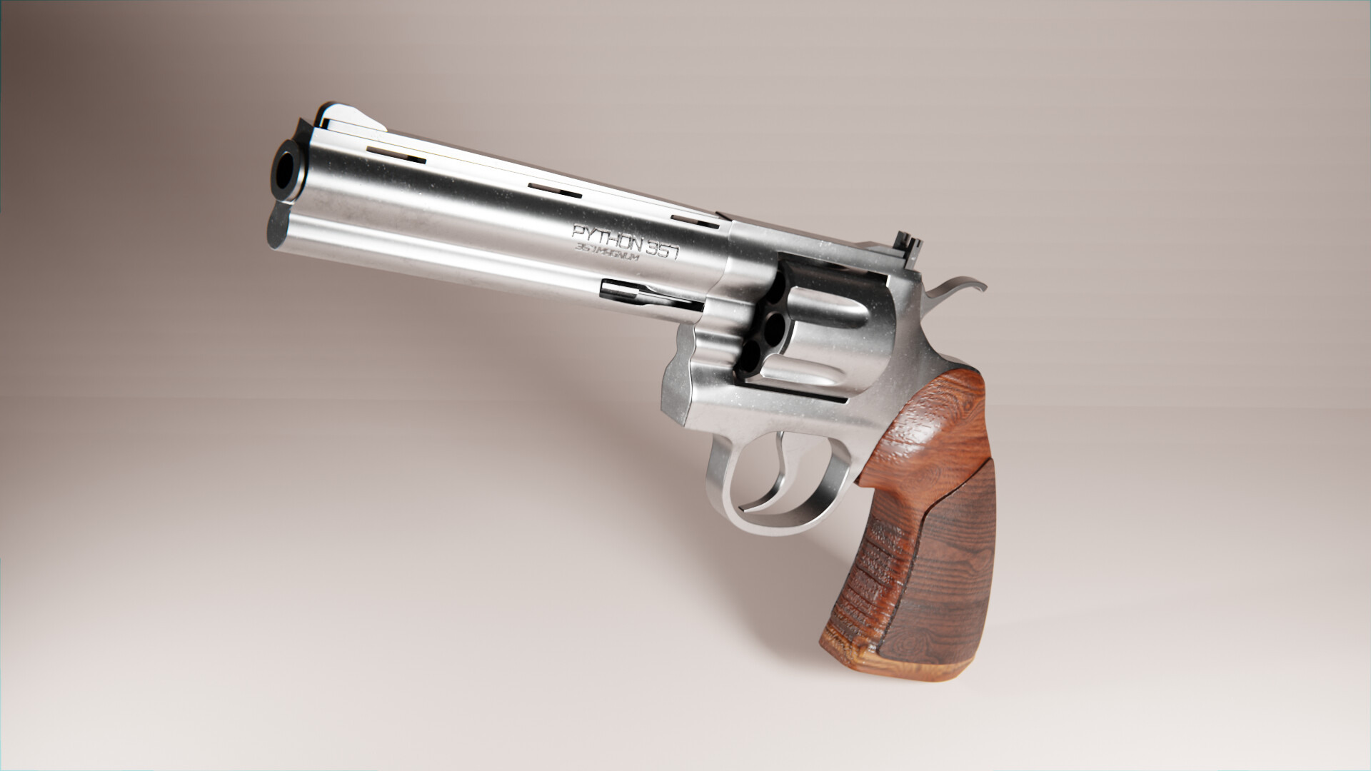 ArtStation - Colt Python Revolver