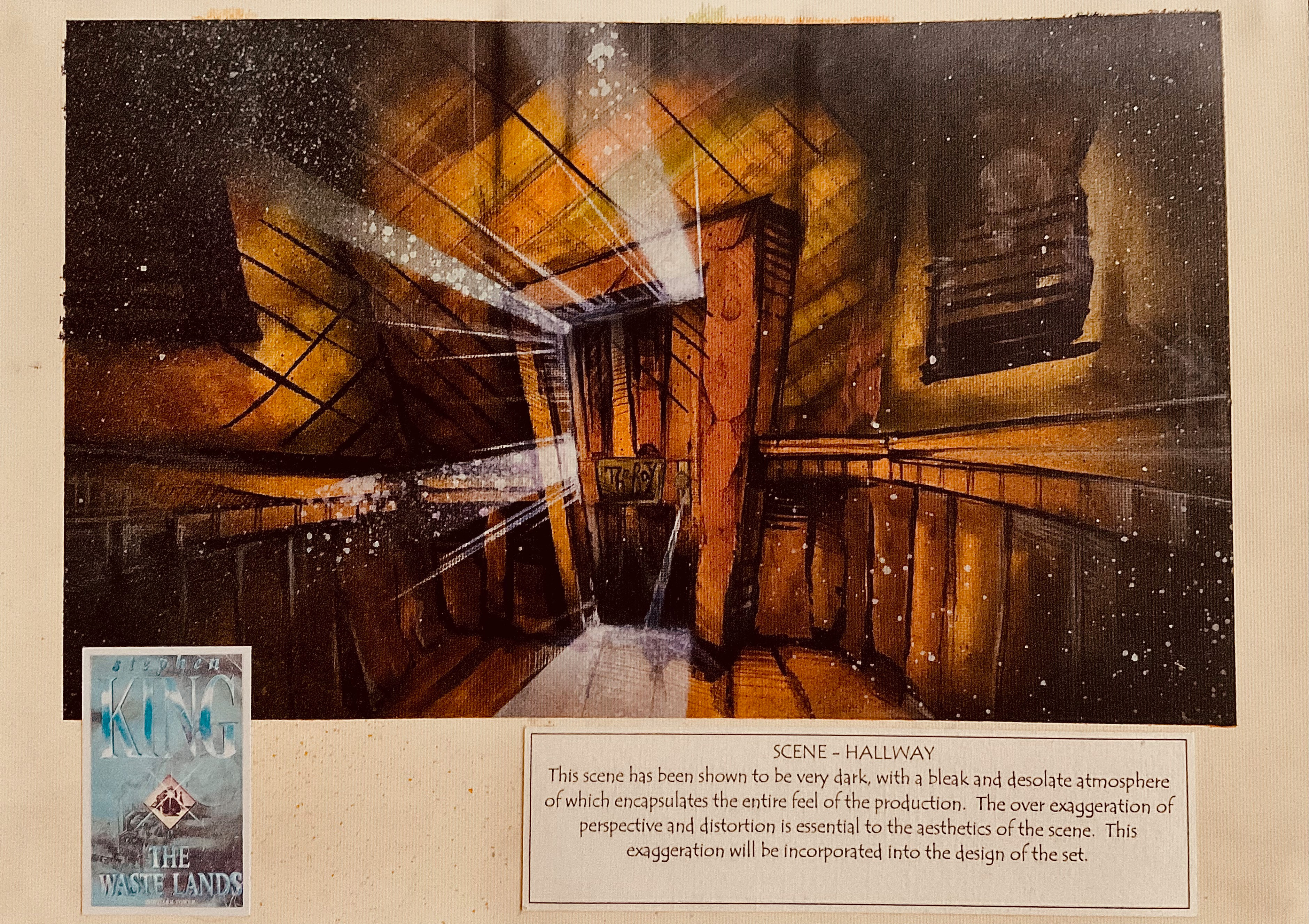 Concept Art - key art depicting the door way with light behind.