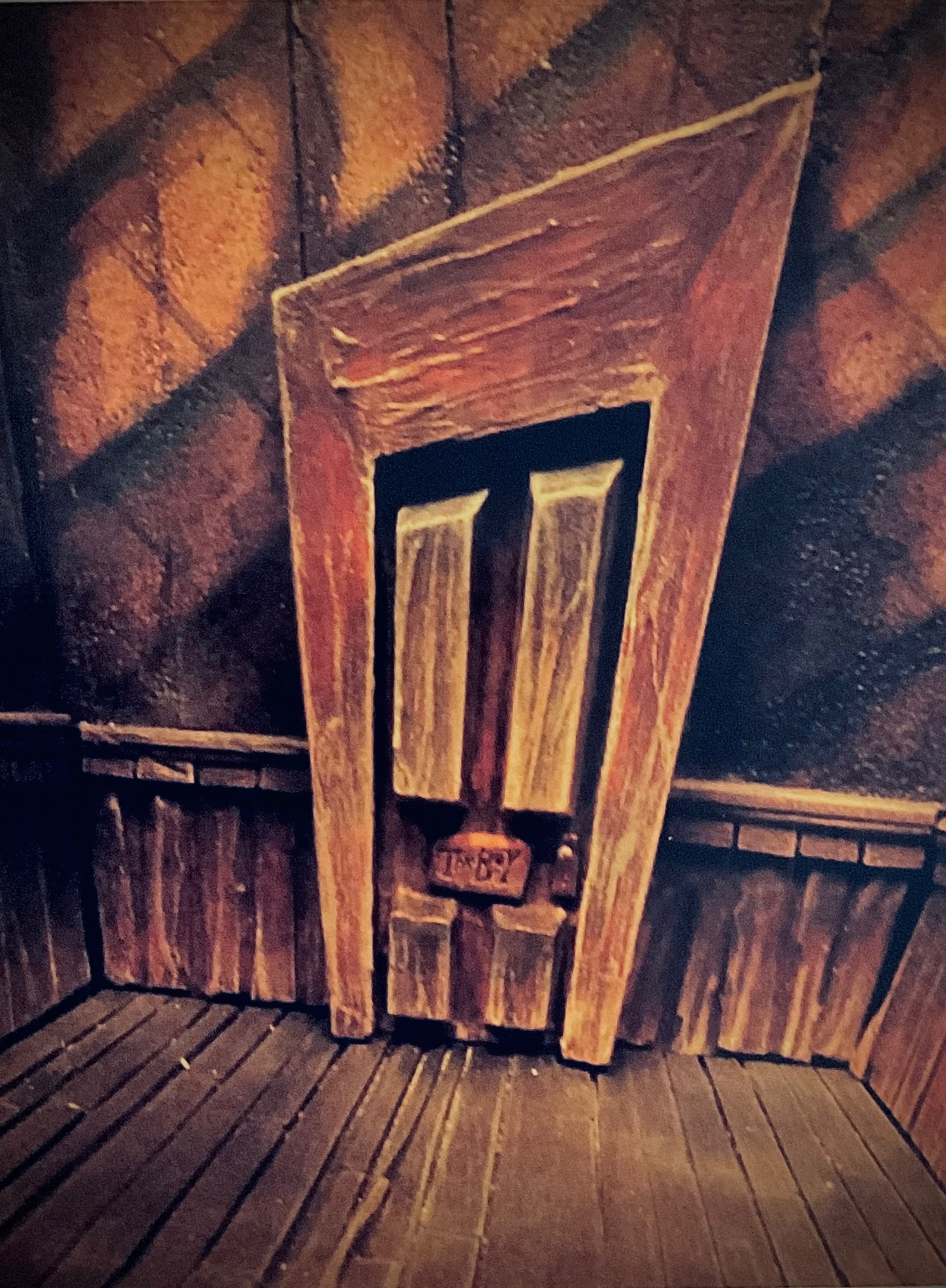 Hallway 1:25 scale model
