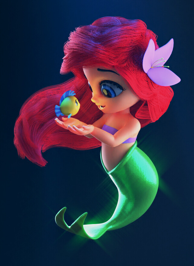 Little mermaid shop baby