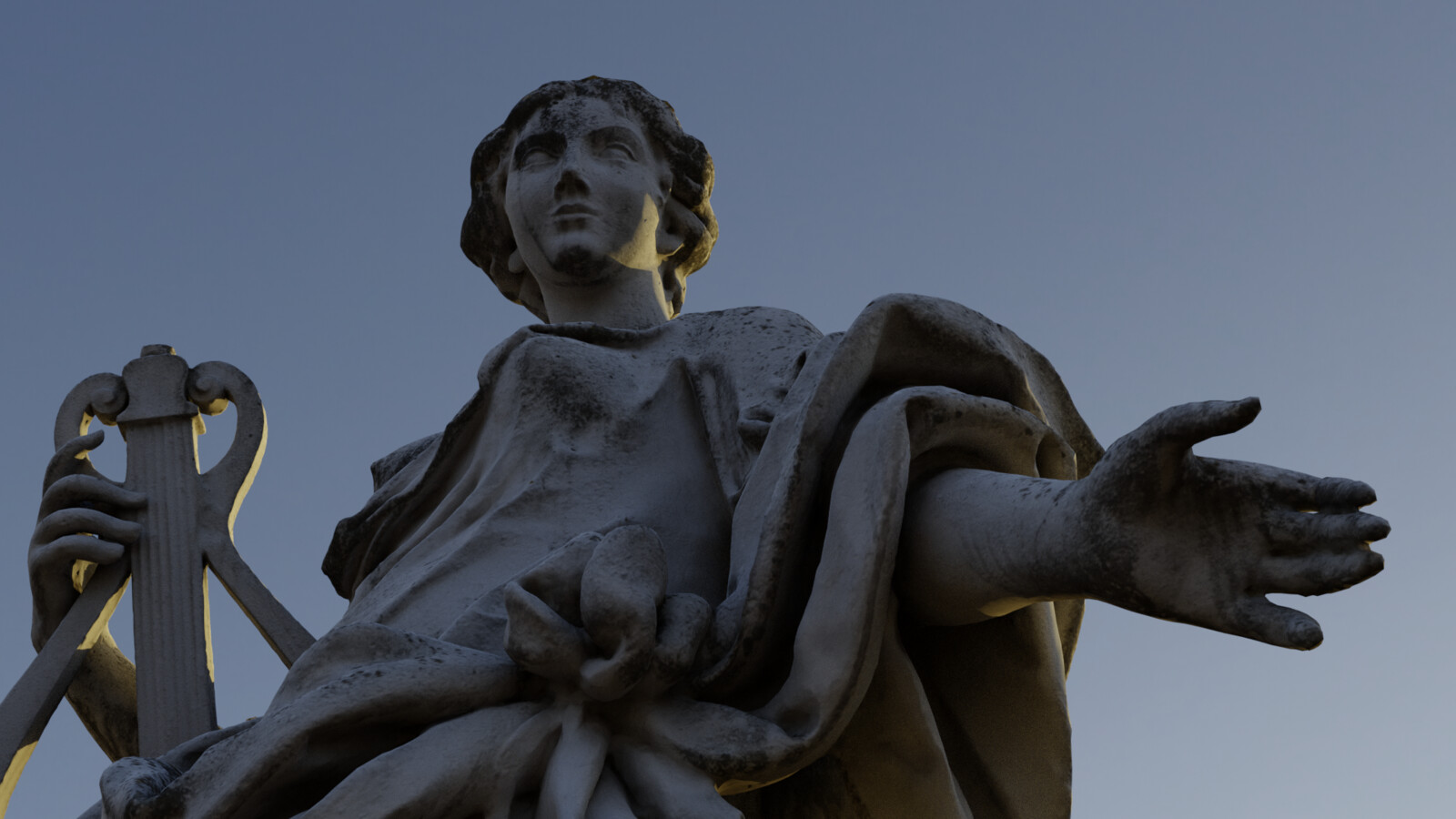A statue