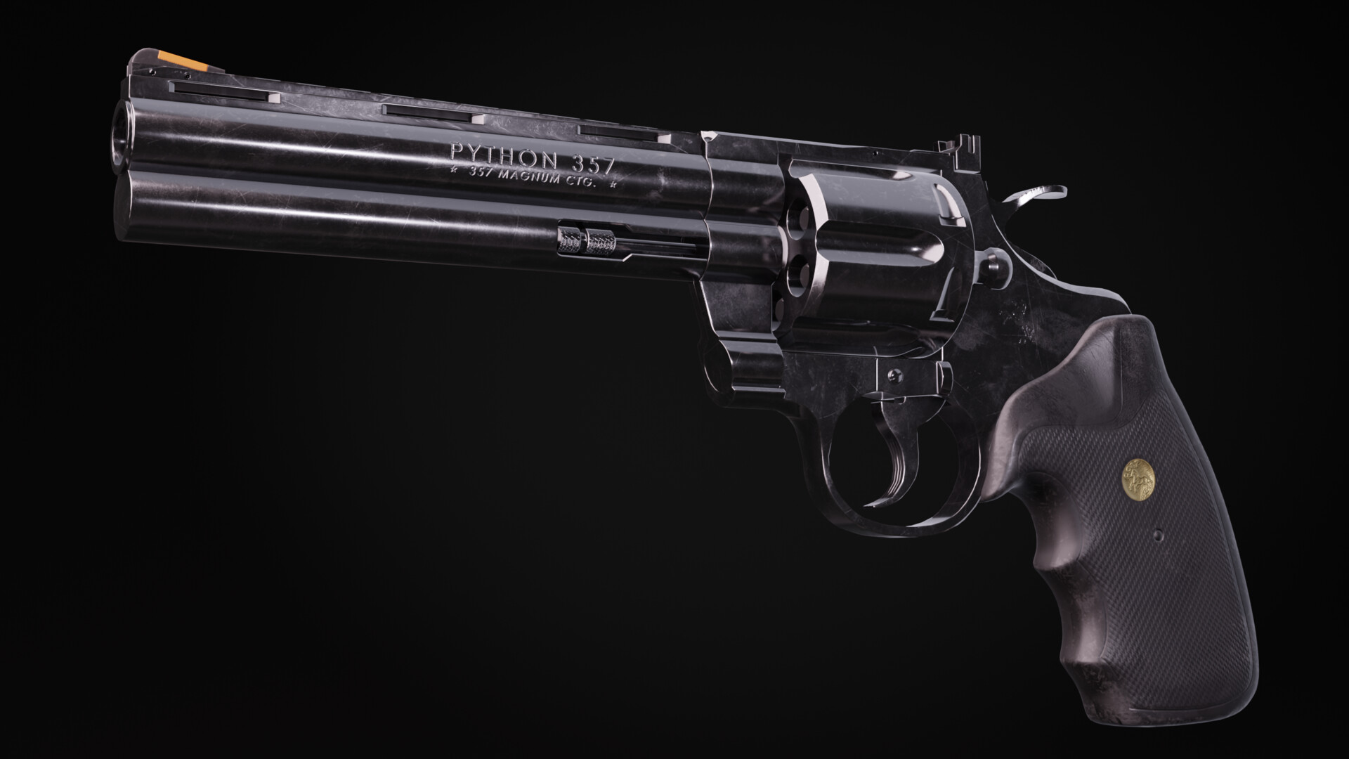 ArtStation - Colt Python 3D Model