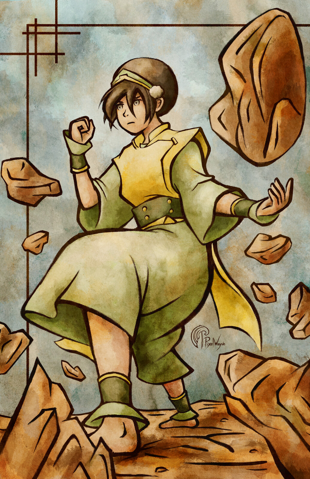 Toph Beifong from Avatar: the Last Airbender