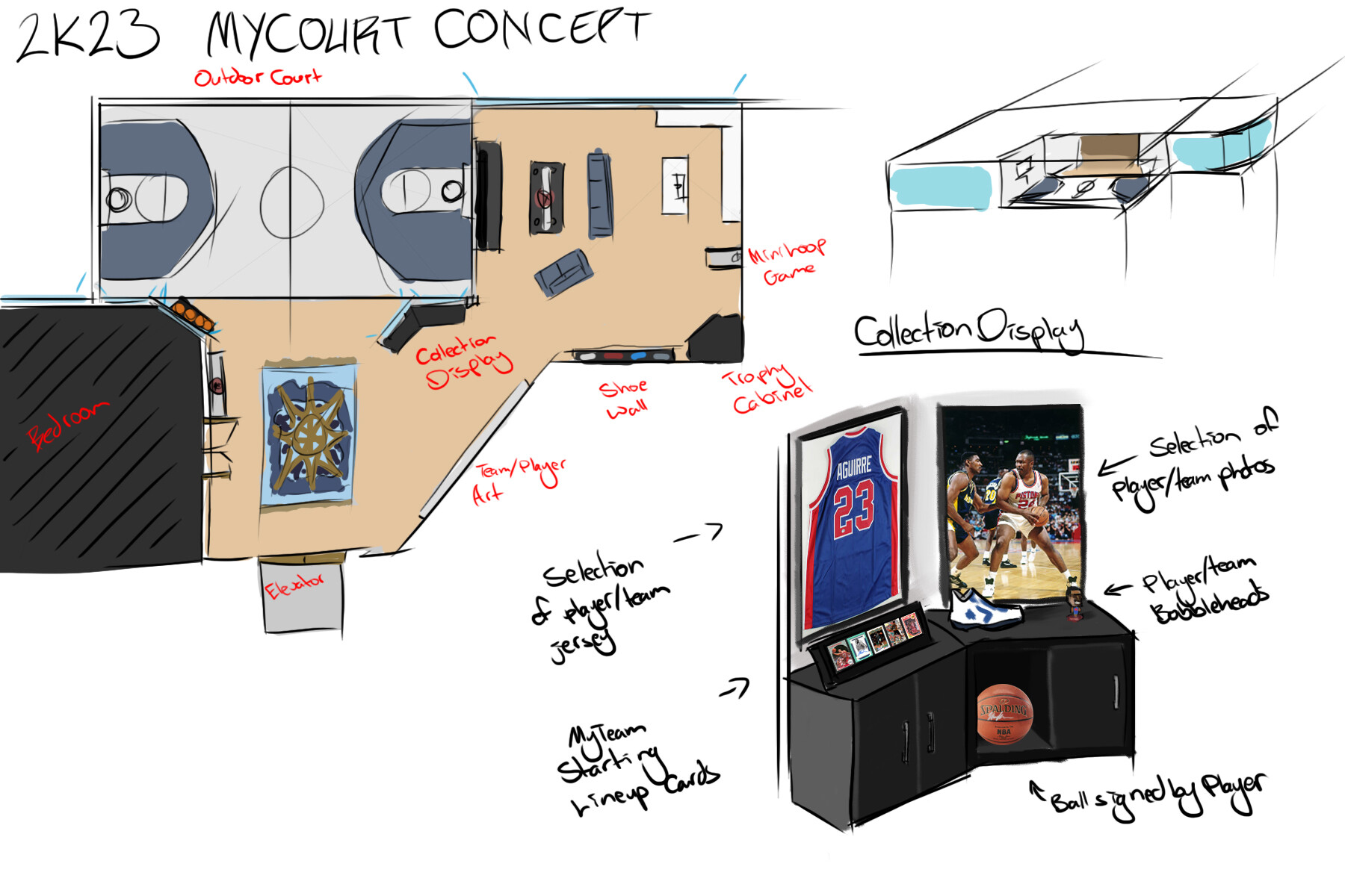 ArtStation NBA 2K MyCourt Concept ArtStation NBA 2K MyCourt Concept