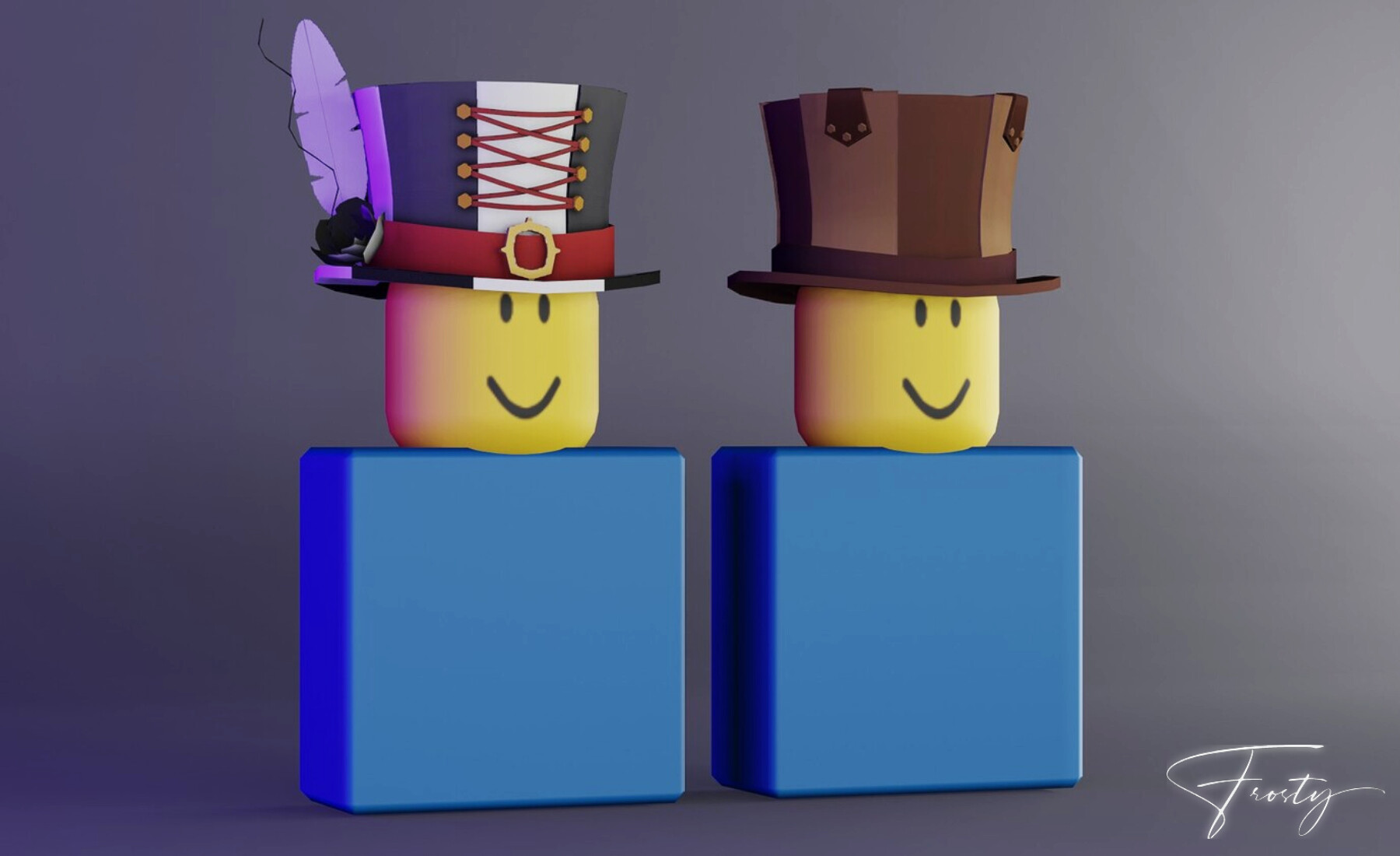 ArtStation Ring Masters TopHat, Classy Steampunk Tophat (Roblox
