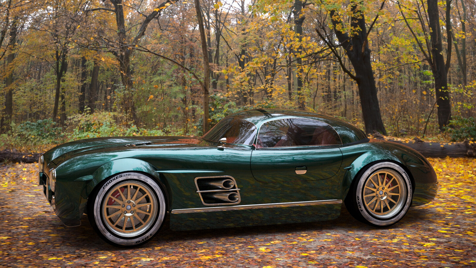 Мерседес 300sl мафия 2