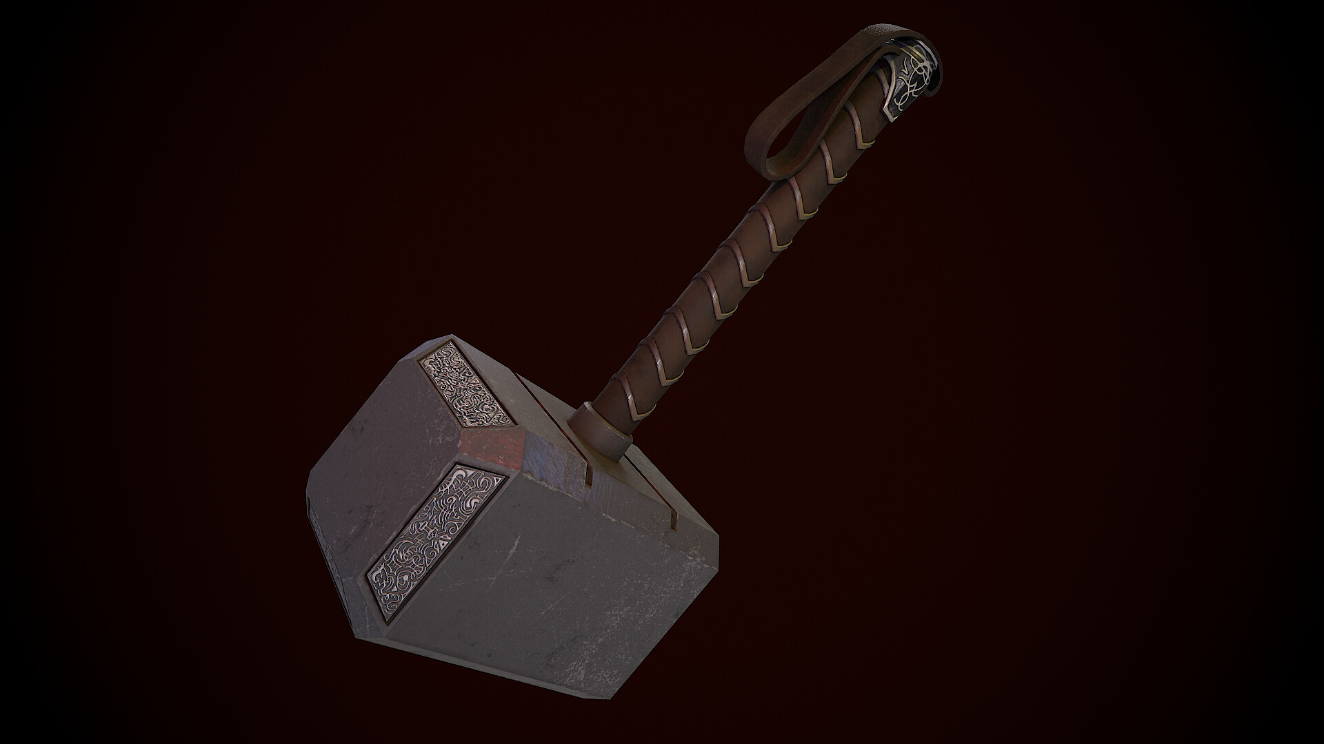 ArtStation - Mjolnir (Thor's Hammer)