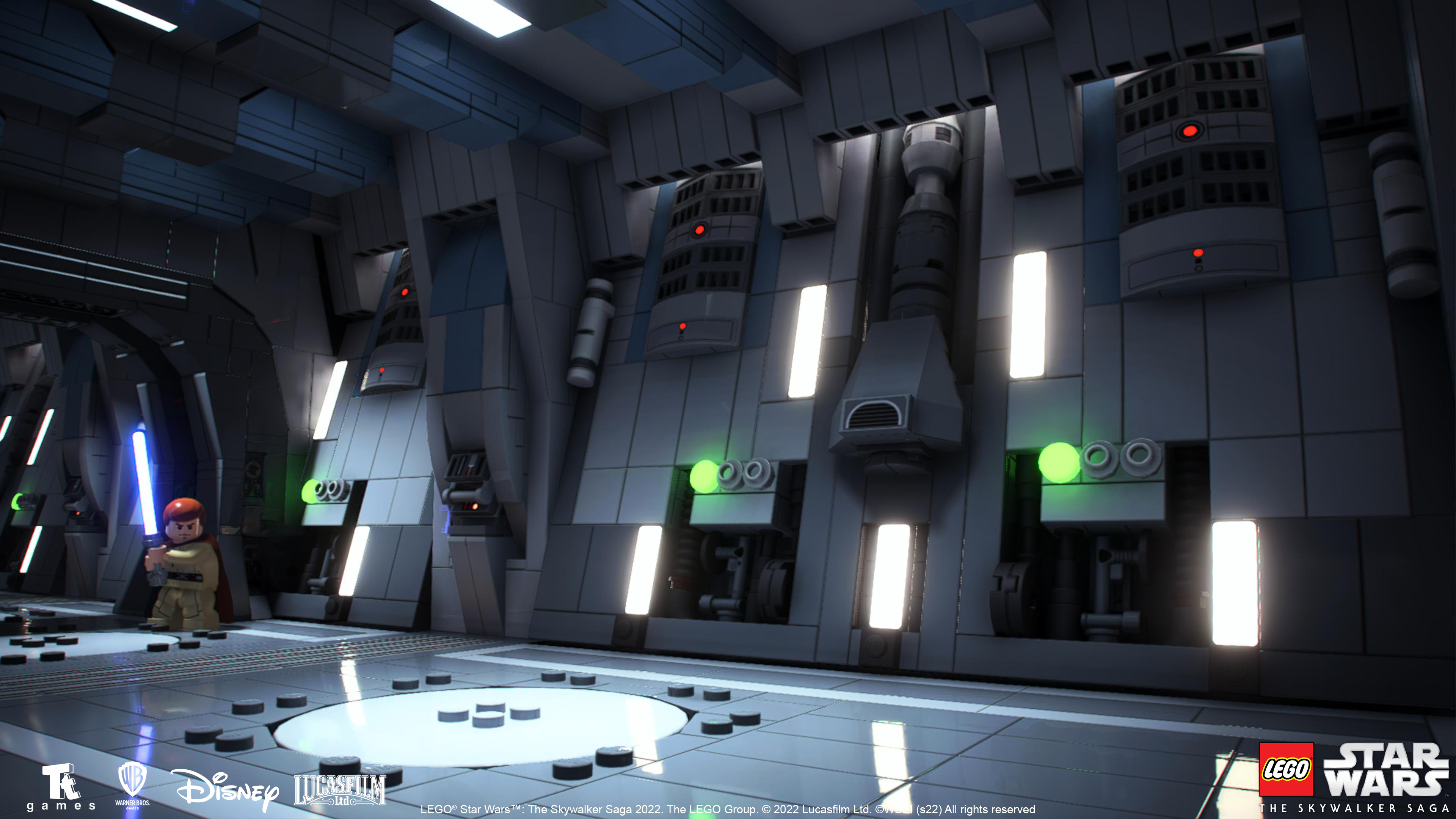 ArtStation Lego Star Wars The Skywalker Saga Trade Federation Battleship Interior