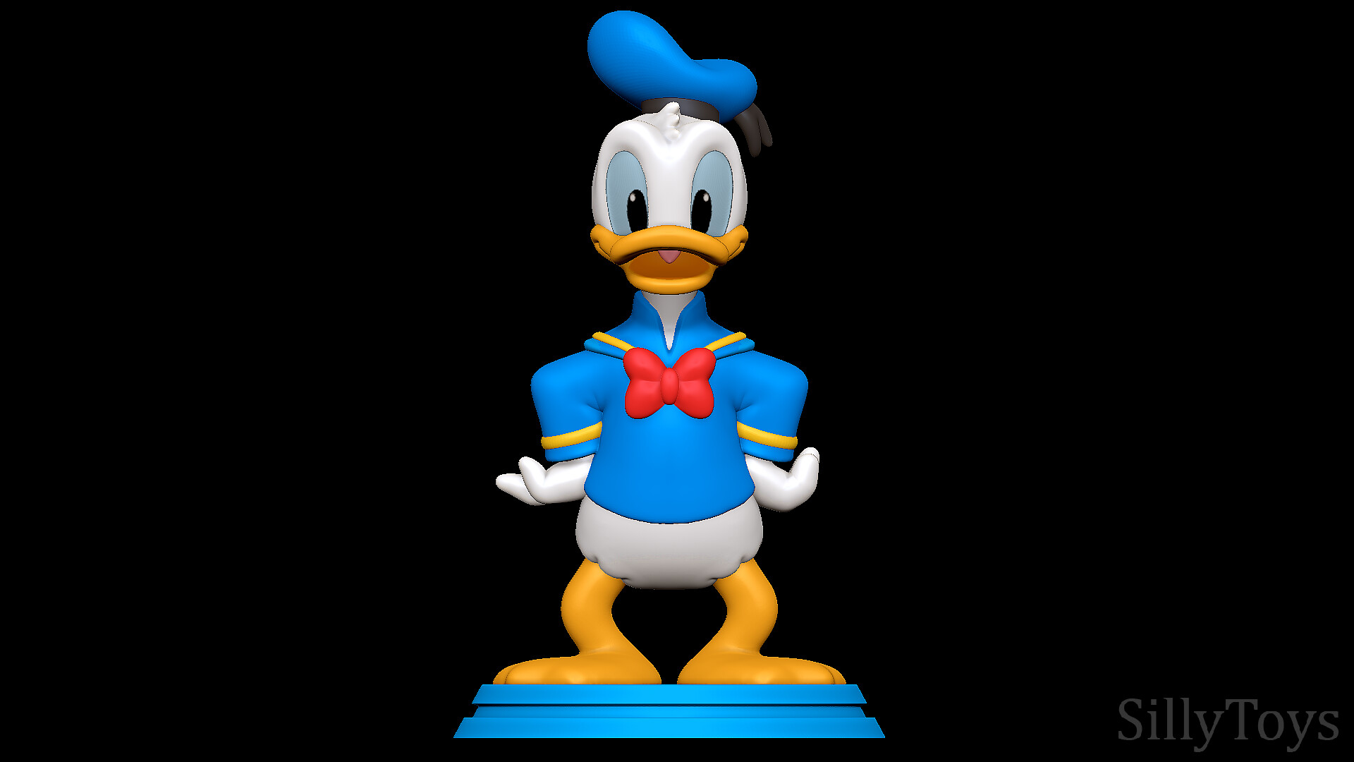 Artstation Donald Duck 3d Print Model