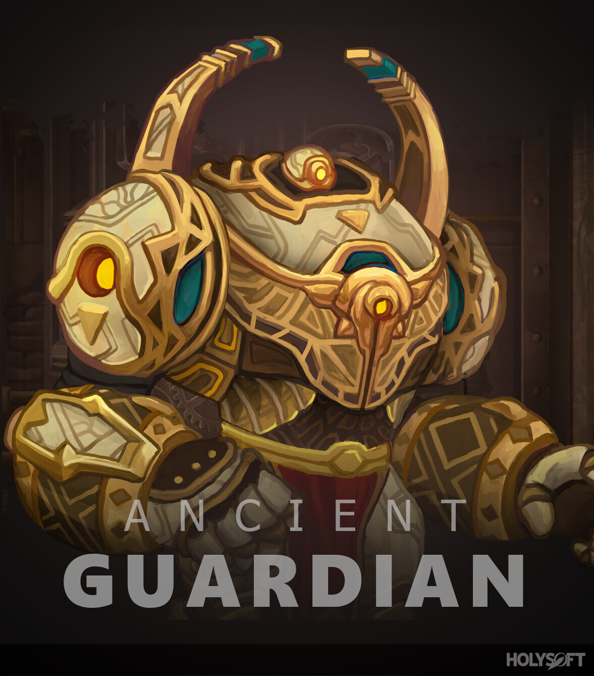 ArtStation Iron Golem animation