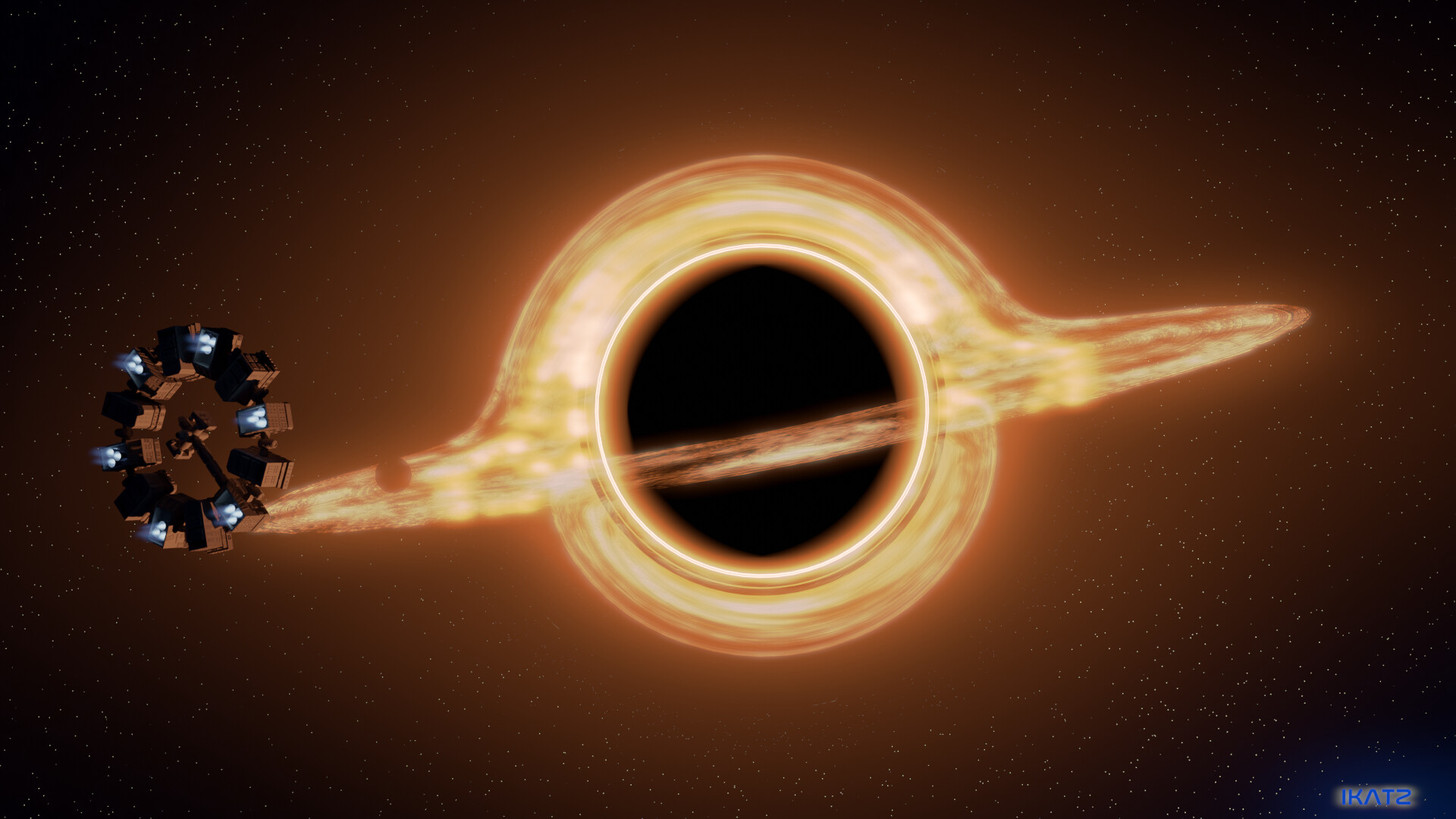 Ikatz - Interestellar Gargantua Black Hole