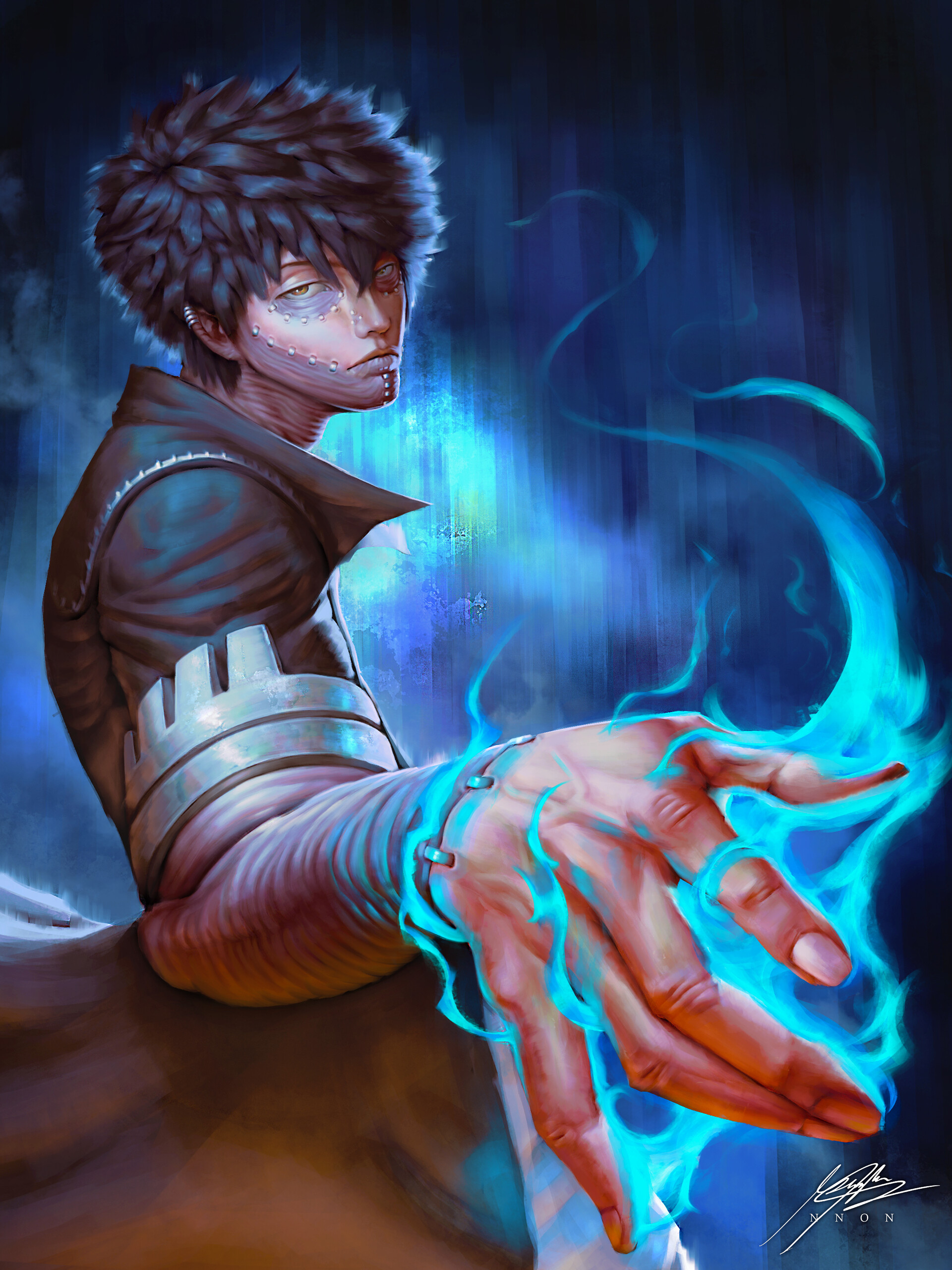 Artstation Blueflame 蒼炎