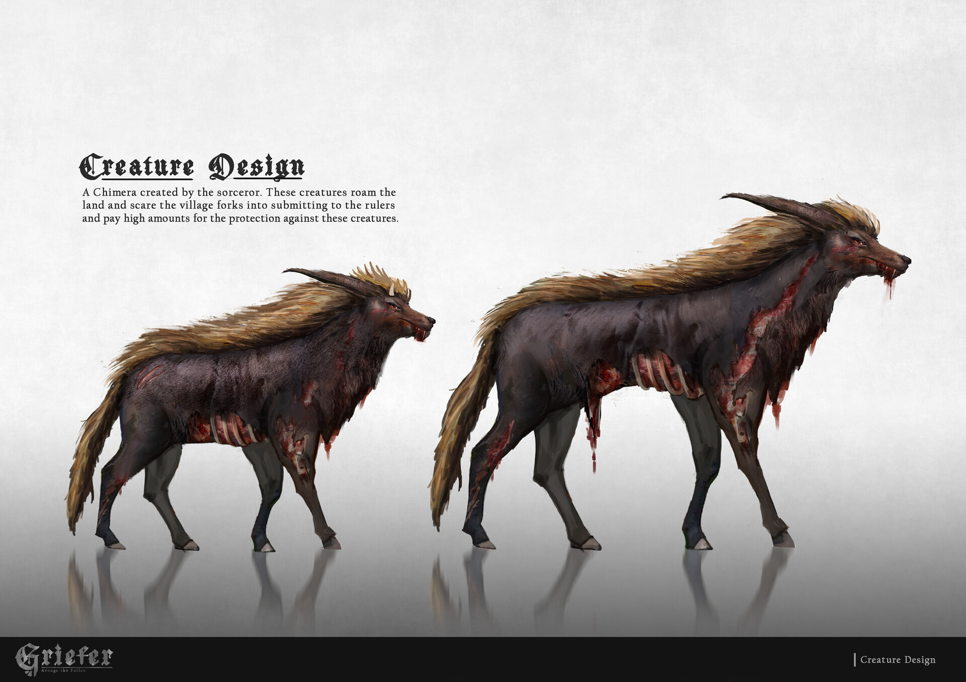 ArtStation - Griefer - Creature Design