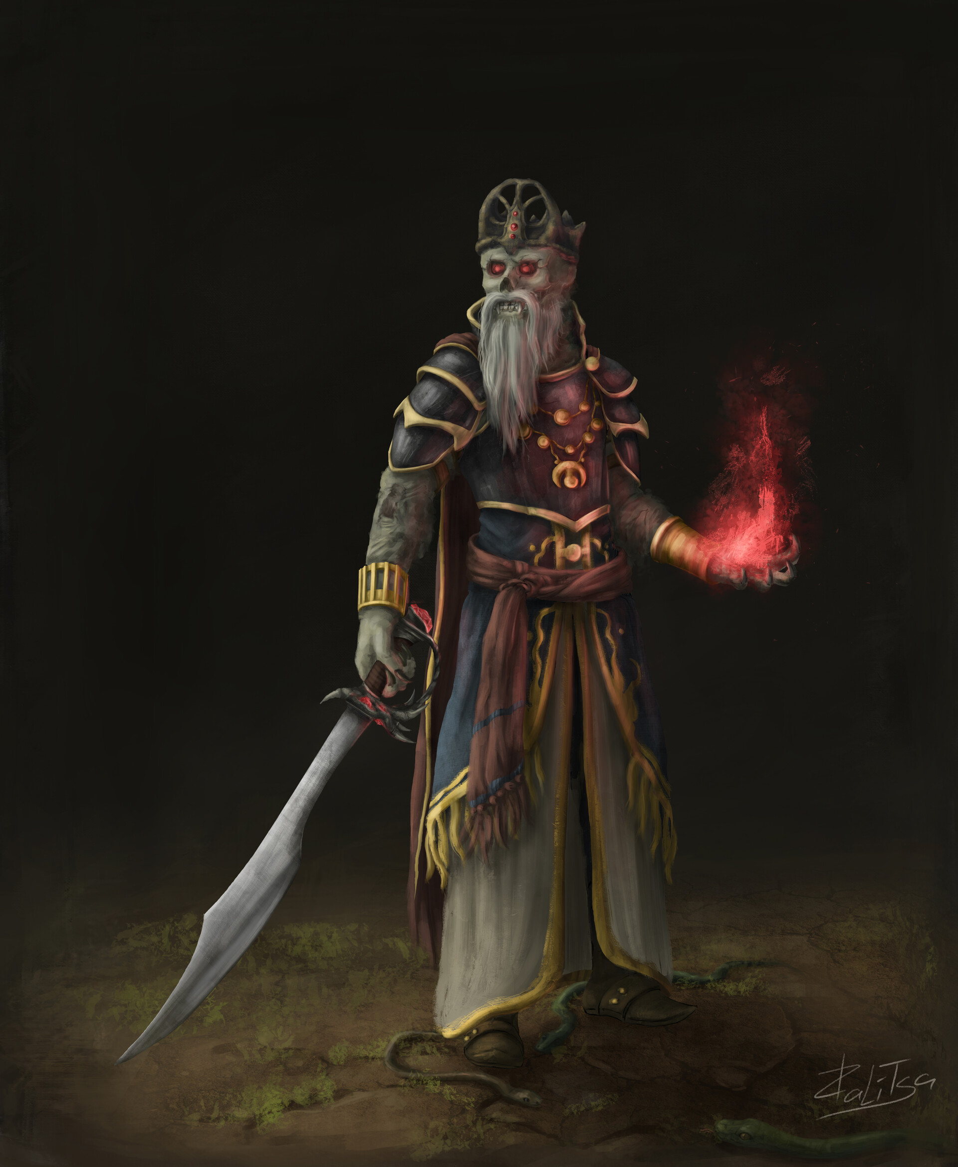 ArtStation - Koschei the Deathless - Monster Hunter Guide