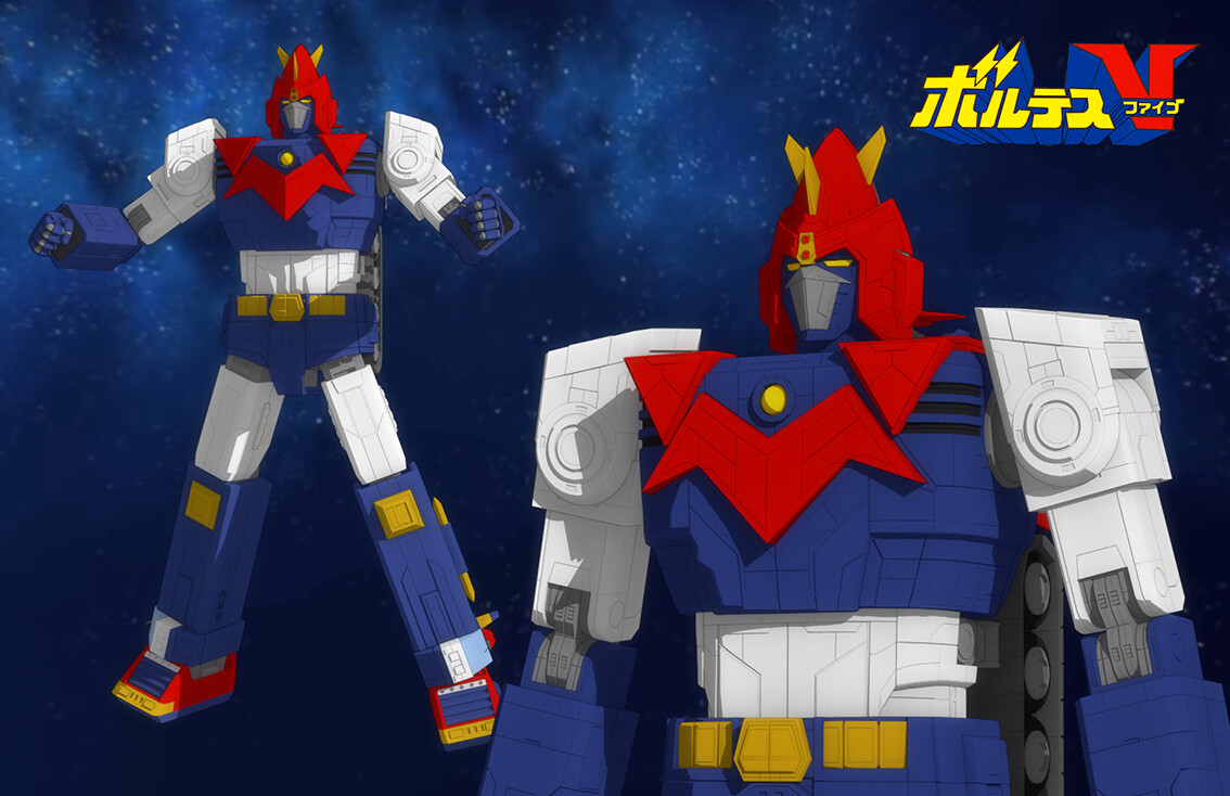 Pray Wibowo Voltes V Blender Workbench Render